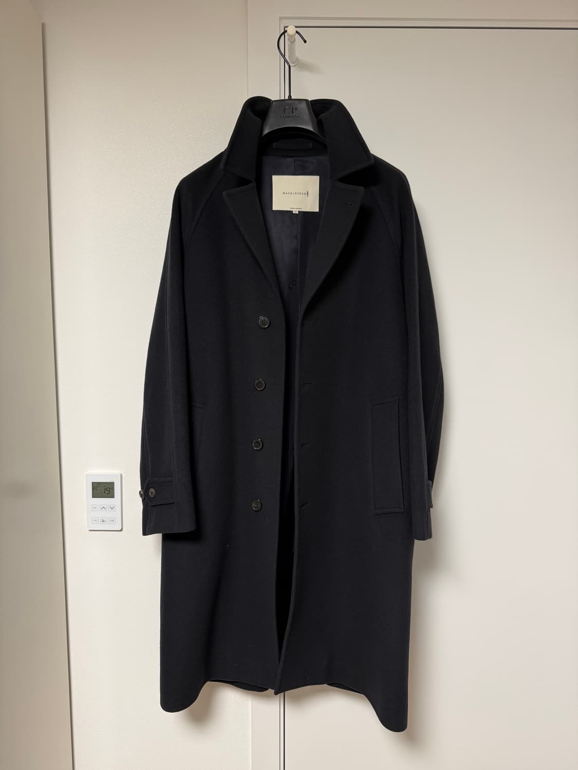 Mackintosh 맥킨토시 다크네이비 래글런 싱글코트 38사이즈 판매 상품이미지1