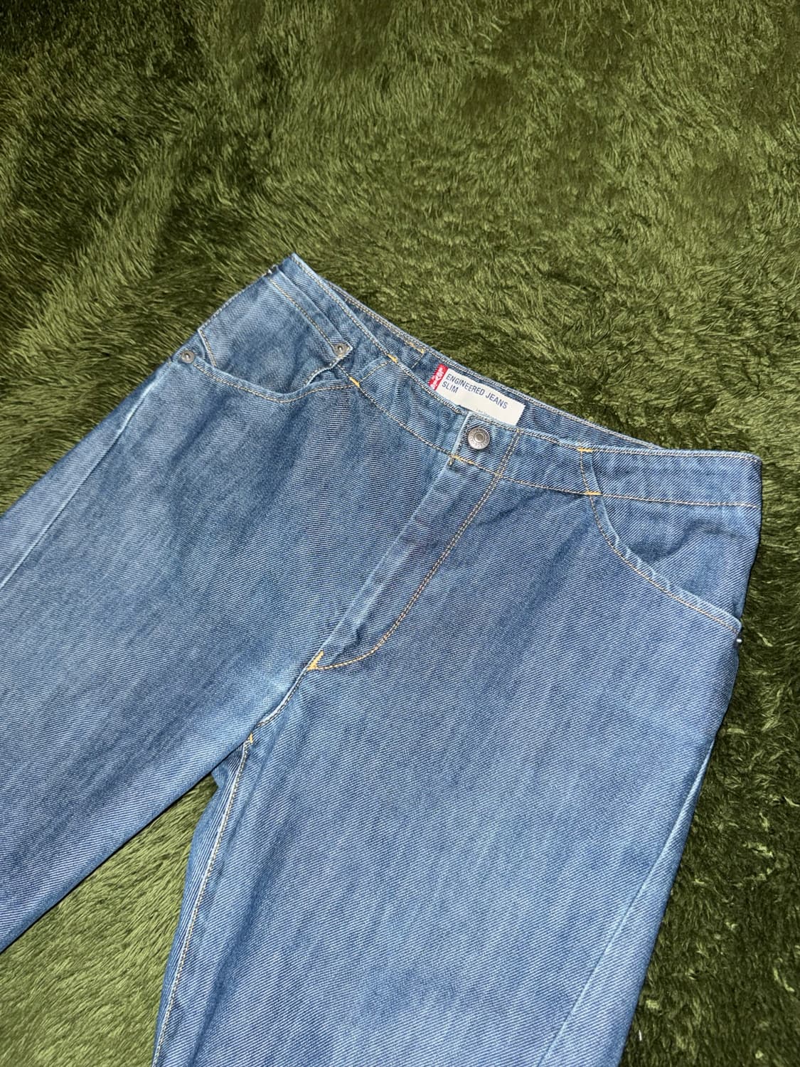 [W31] 리바이스 엔지니어드진 슬림 핏 재팬 릴리즈 데님 팬츠 상품이미지2