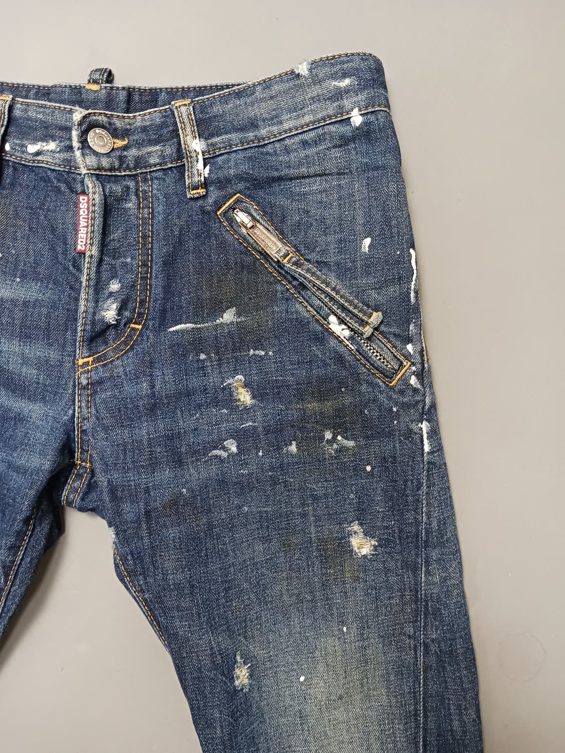 [30] 정품 디스퀘어드2 리트로 콜마이너2 섹시 트위스트진 청바지 상품이미지4