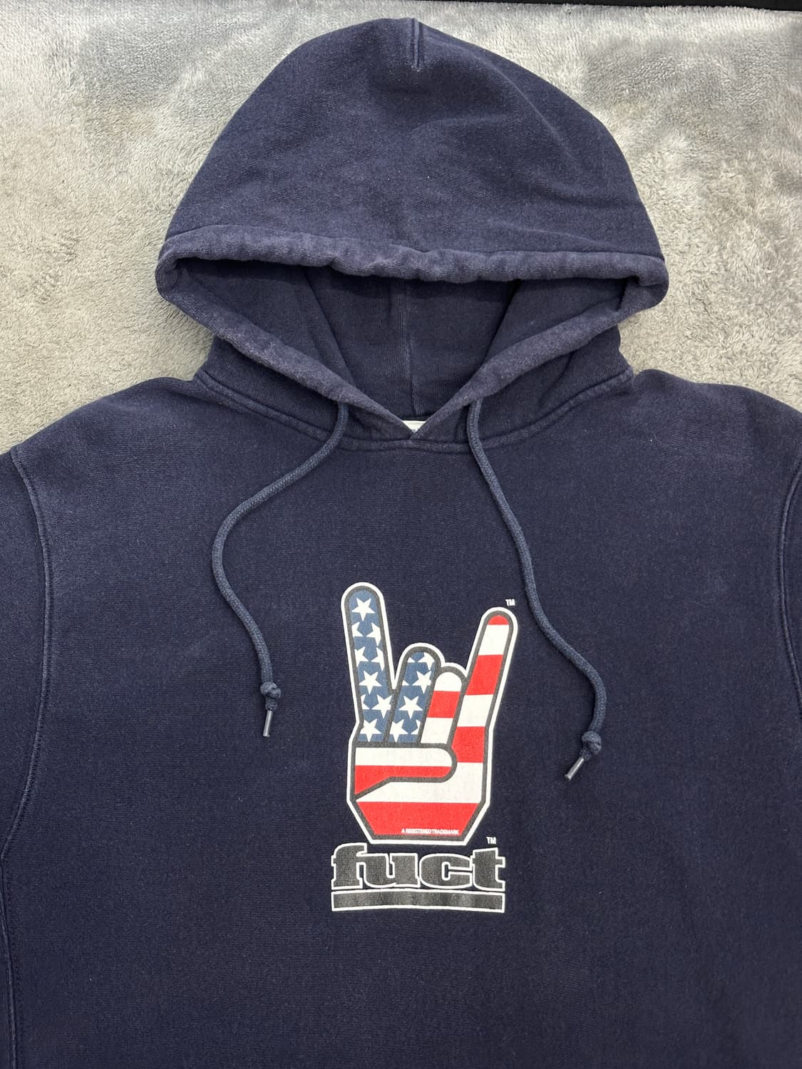 00s FUCT 핸드싸인 후디 XL 상품이미지3