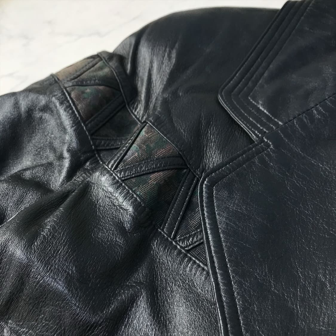 발렌티노 레더 코트 상품이미지3