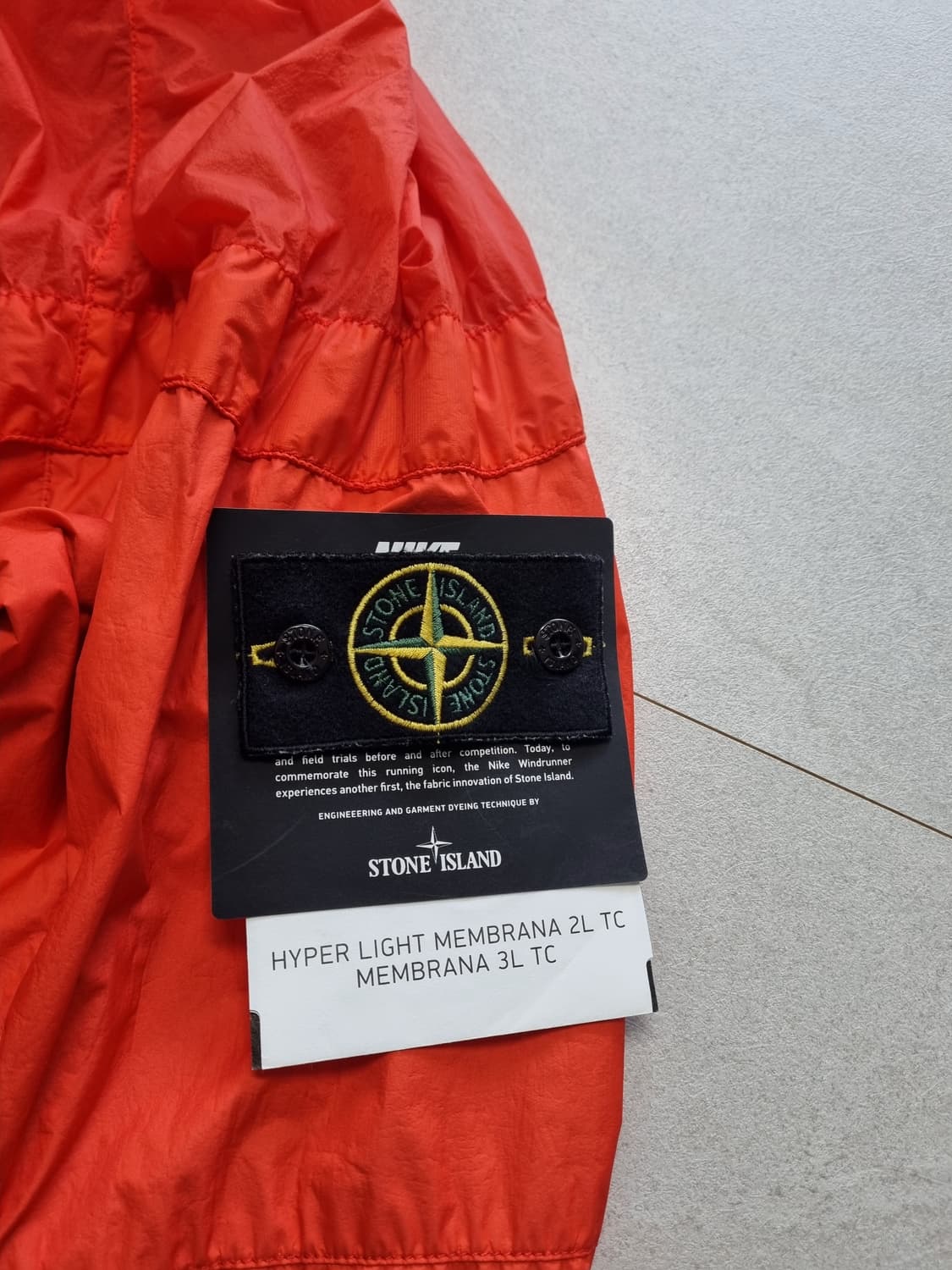 16ss 스톤아일랜드 x 나이키 콜라보 윈드러너 상품이미지5