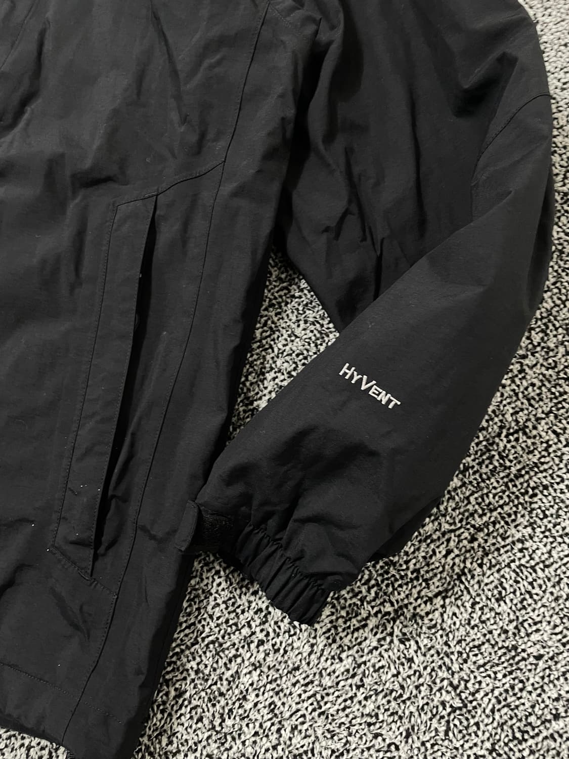 빈티지9. 노스페이스 하이벤트 바람막이 점퍼 윈드브레이커 블랙 상품이미지2