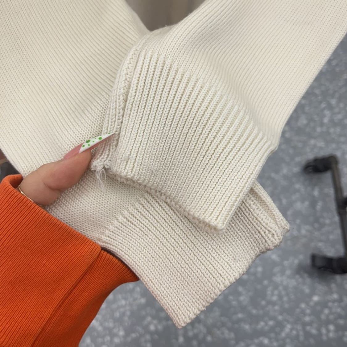 라코스테 올드스쿨 레트로 여리 스트라이프 니트 100 C08886 상품이미지7