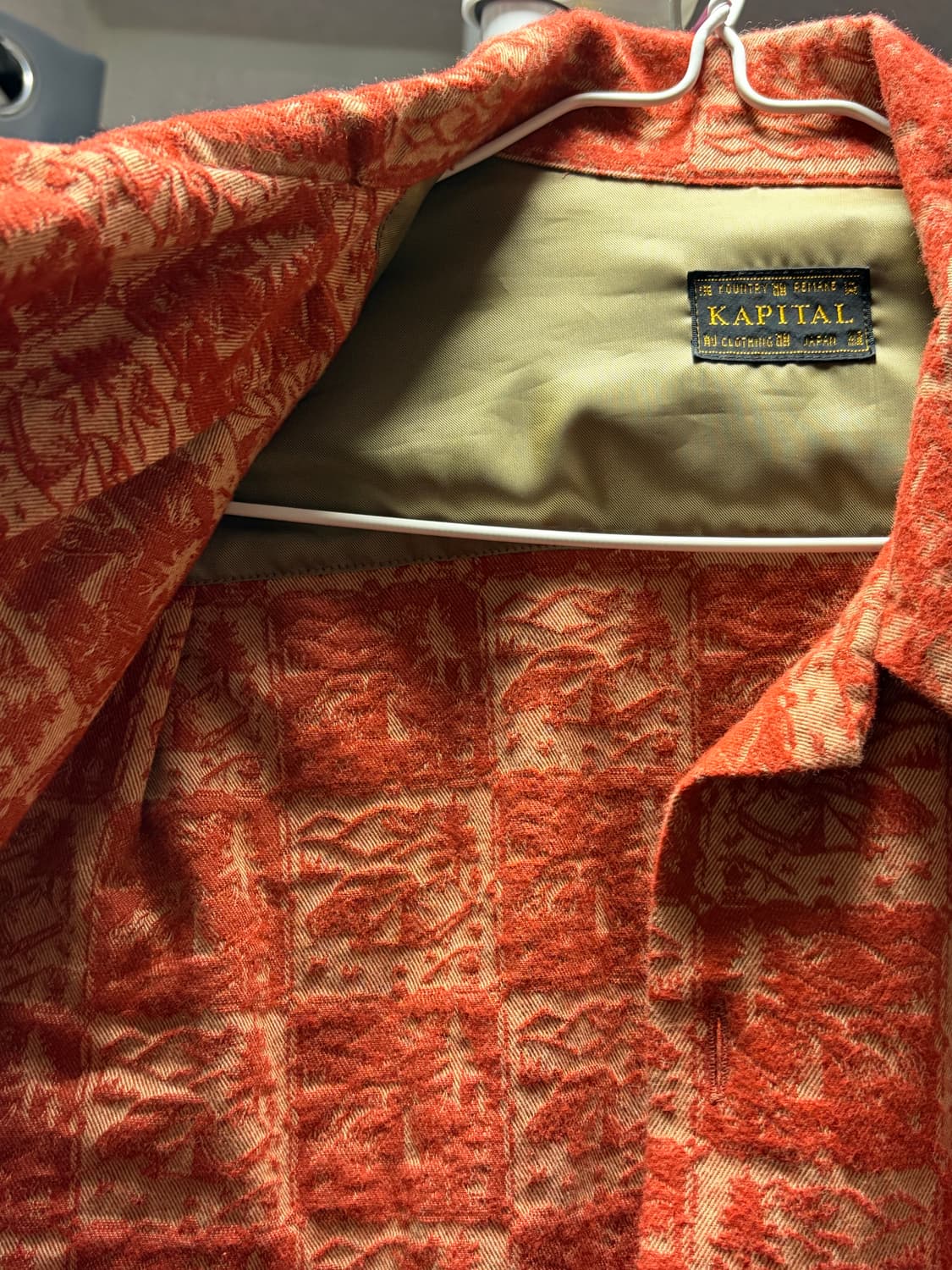 캐피탈 캠프 자카드 플란넬 셔츠  상품이미지4