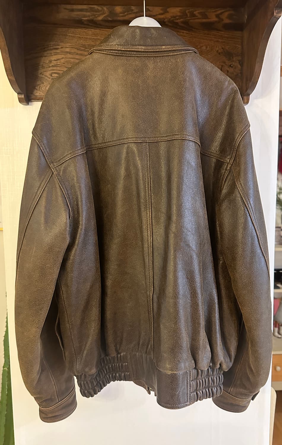 더바넷 The Barnnet A-2 가죽 점퍼 (Free) 상품이미지5