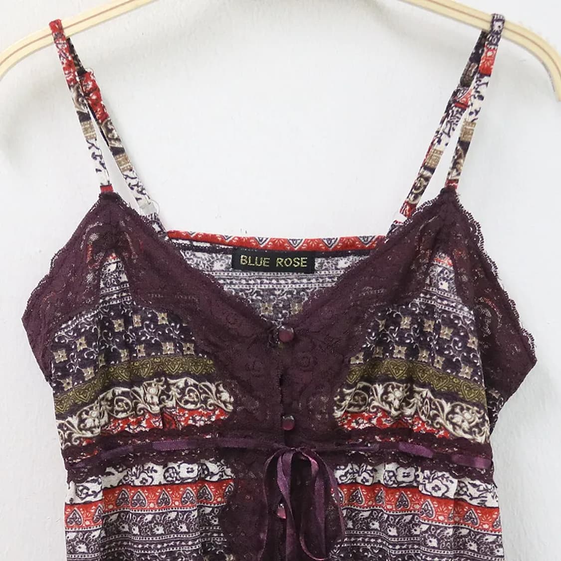 BLUE ROSE 플라워 뷔스티에 슬리브리스 66385 상품이미지3