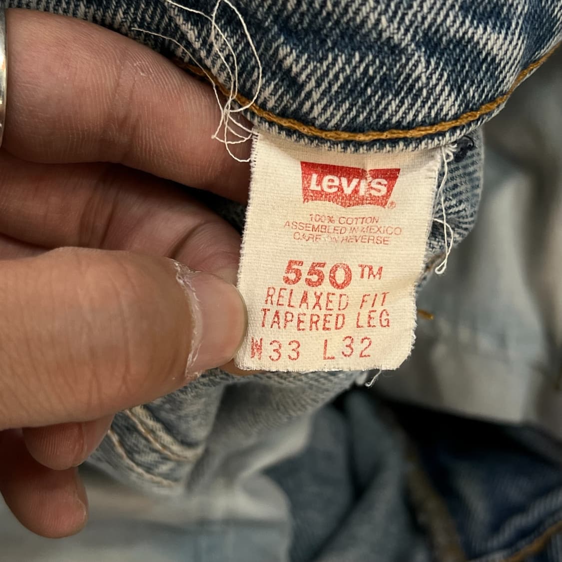 리바이스 550 카모 포켓 데님쇼츠 y12204 상품이미지9
