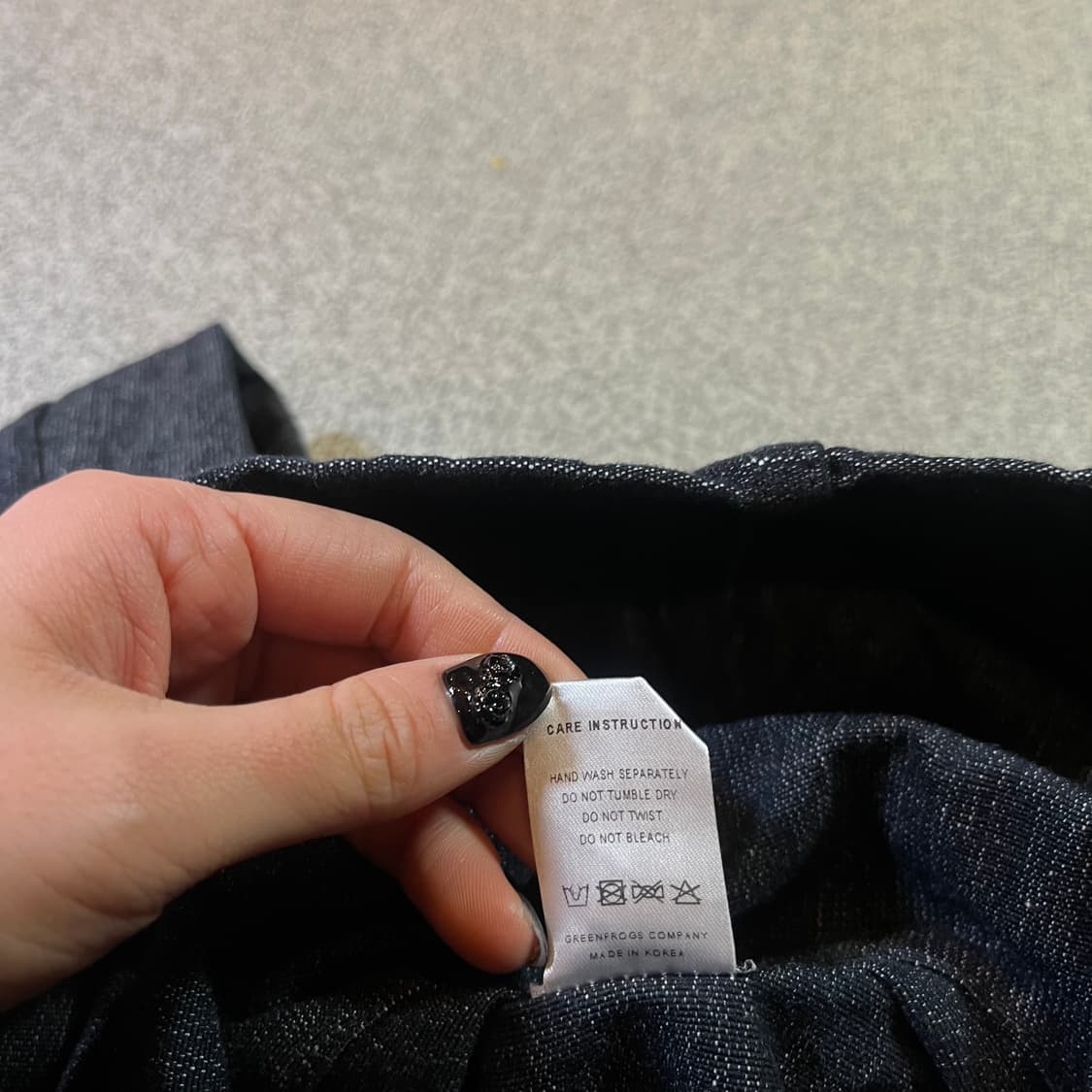 스웰맙 후드 데님 롱코트 상품이미지4