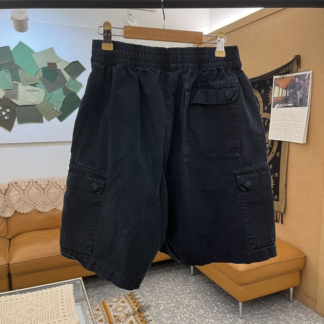나이키 빈티지 스트릿 캐주얼 밴딩 카고 반바지 M C11404 상품이미지4