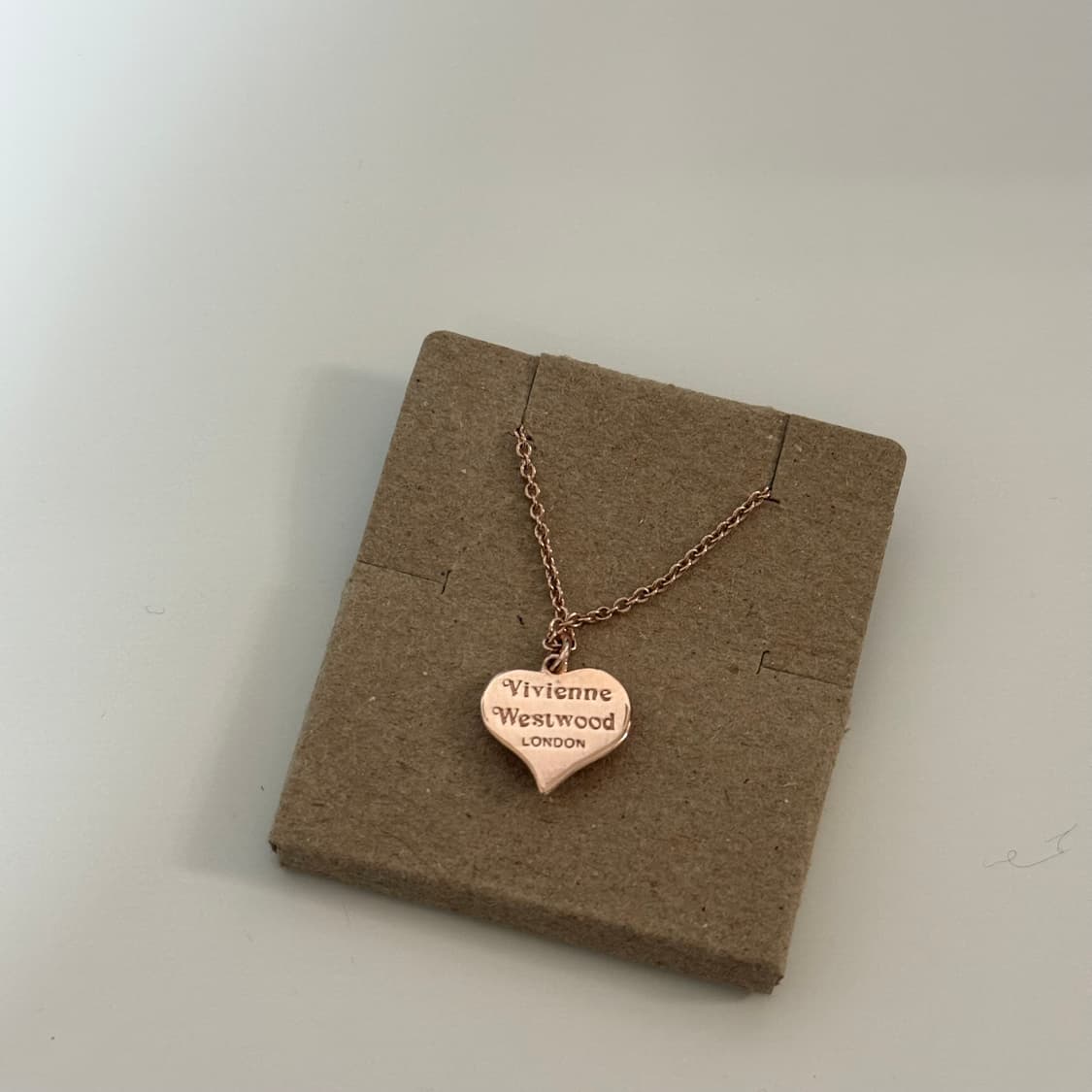 비비안웨스트우드 페트라 목걸이 핑크 골드 상품이미지3