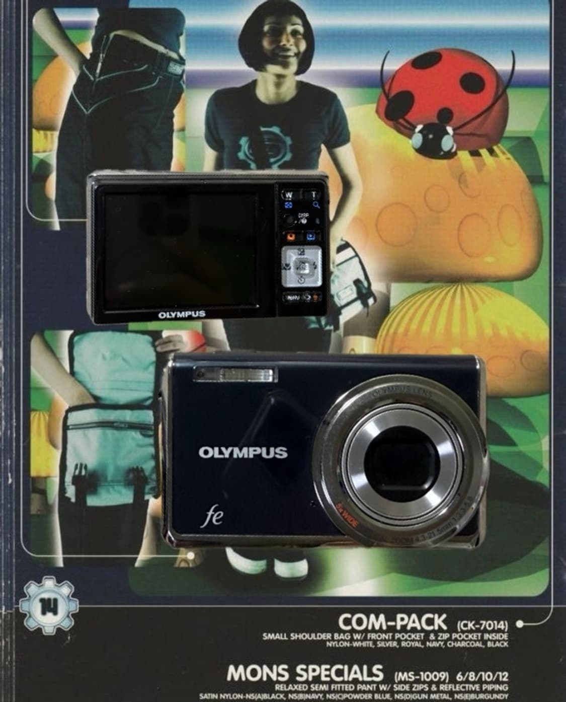 레어!) Olympus  fe-5020 올림푸스 빈티지 디카  상품이미지1