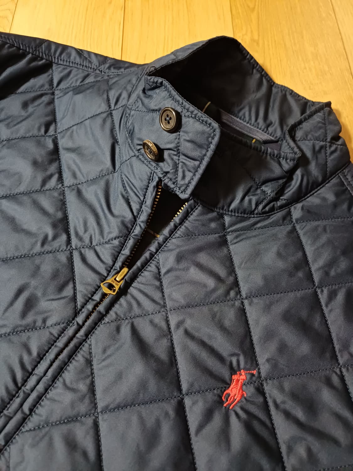 폴로 랄프로렌 네이비 다이아몬드 퀼팅 자켓 상품이미지3