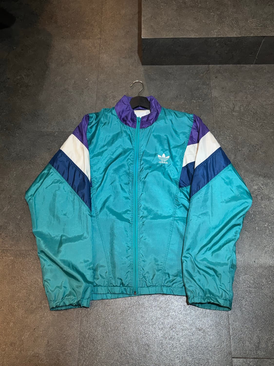 아디다스 90s 올드스쿨 바람막이 집업 잠바 105 상품이미지2