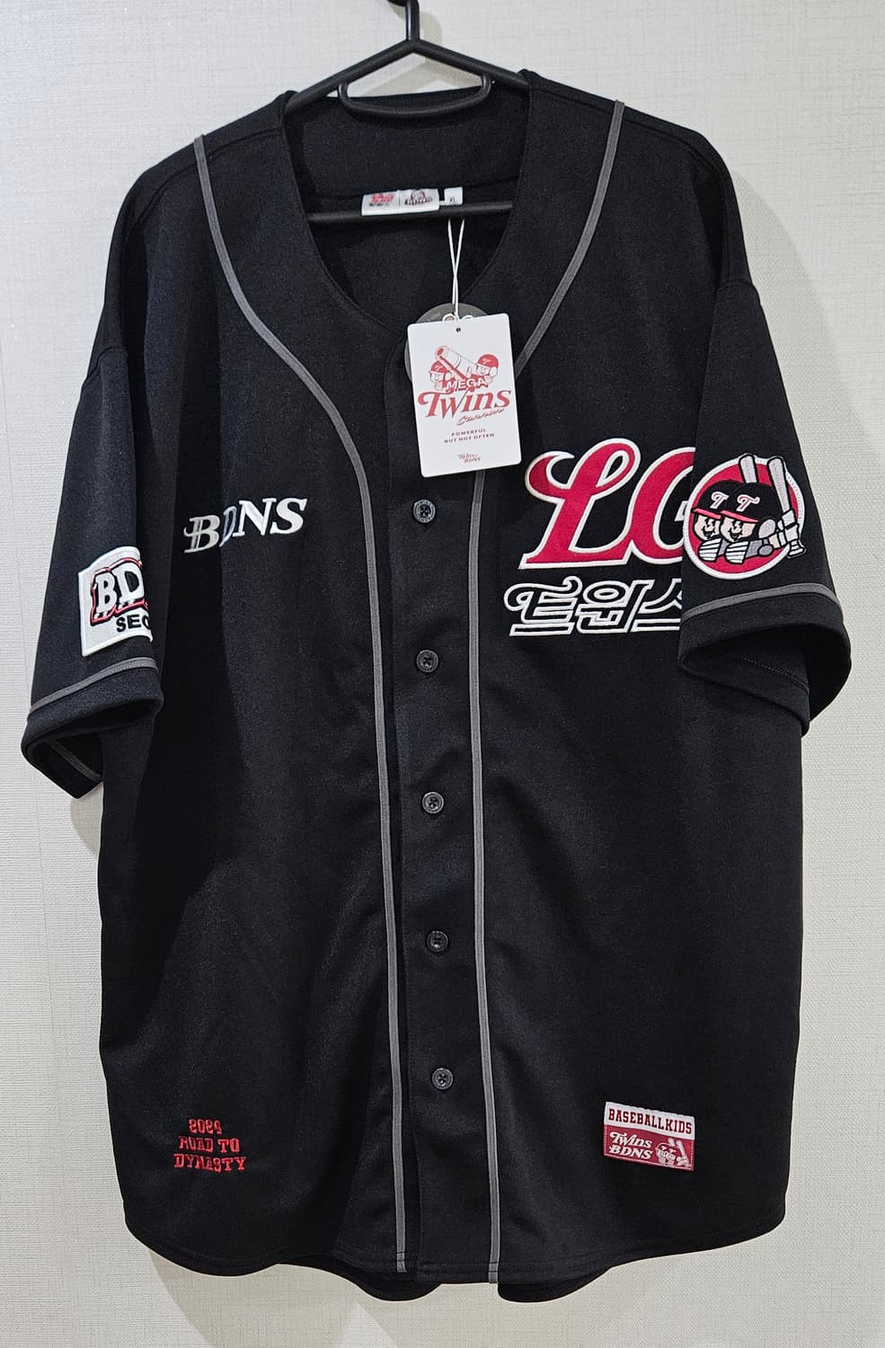 LG트윈스 빠더너스 콜라보 유니폼 XL 새제품 상품이미지1