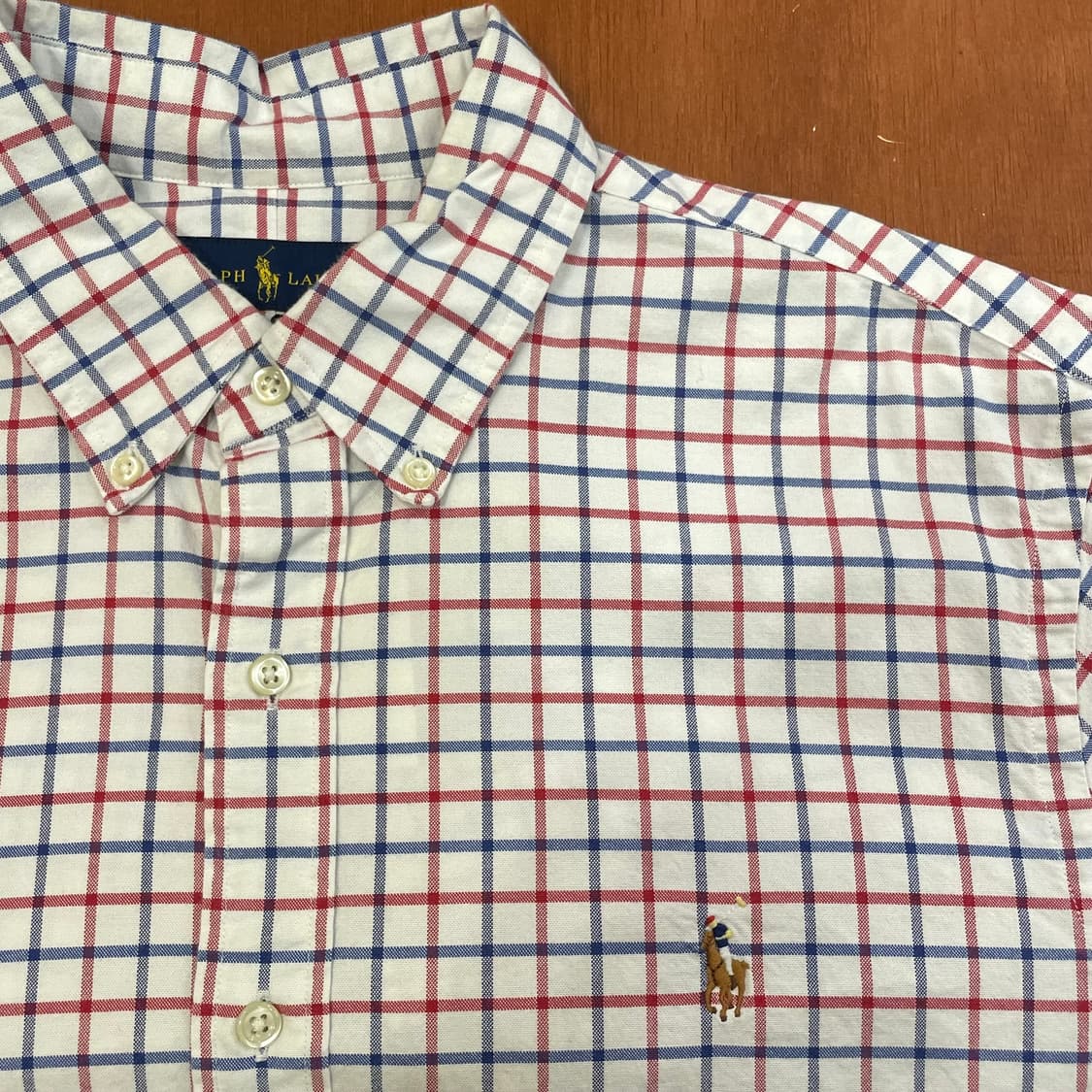 (XL) POLO 폴로 랄프로렌 체크 셔츠 슬림핏 상품이미지7