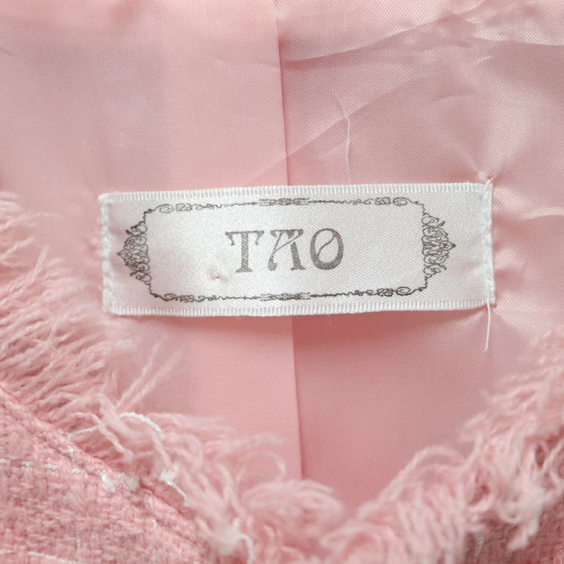 TAO 딸기우유 트위드 자켓 60286 상품이미지6