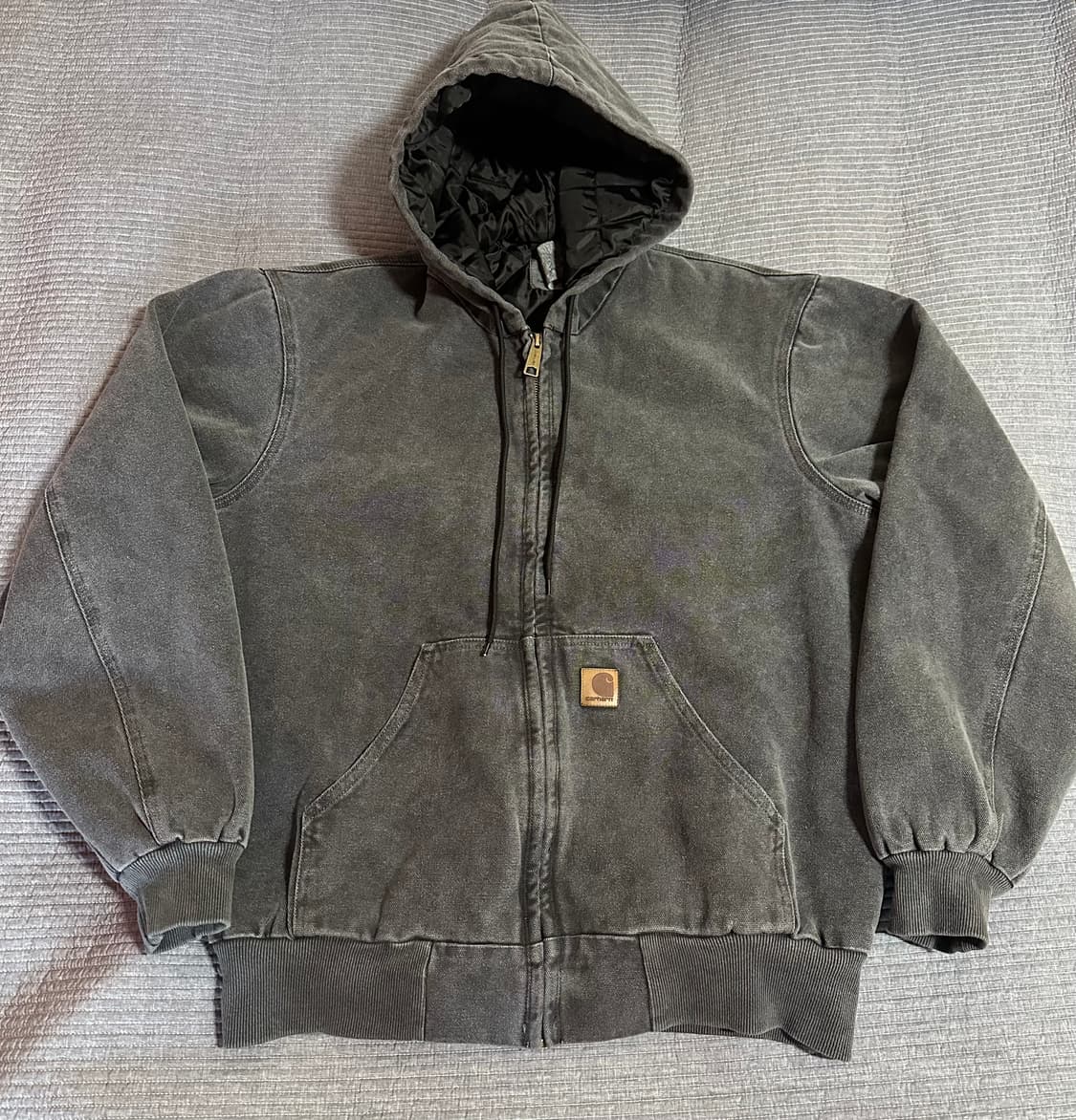 (L)칼하트 워크자켓 그레이 상품이미지1