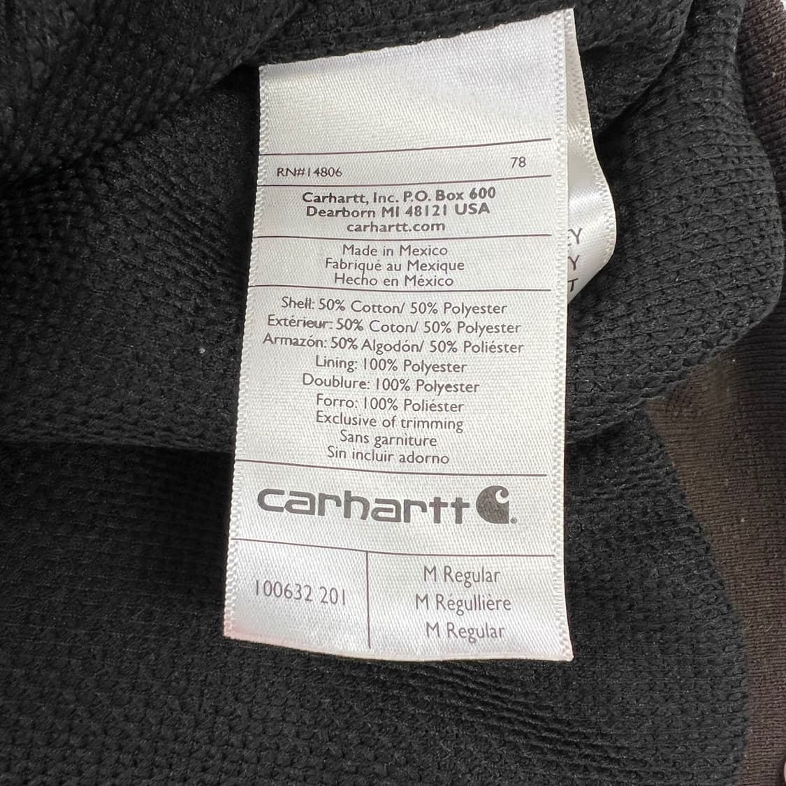 Carhartt 풀집업 후드티 상품이미지8