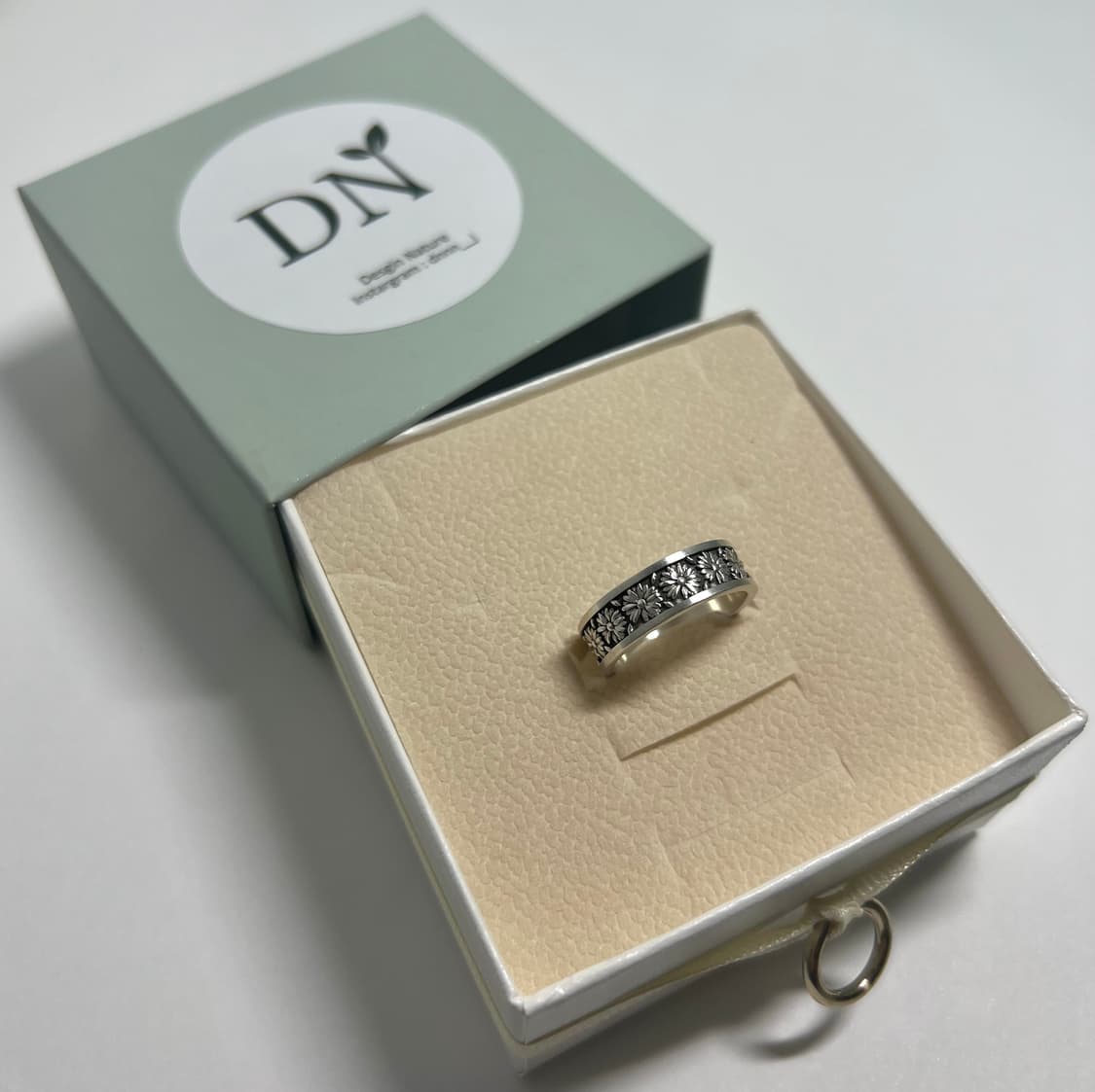 실버925 따스한 숨결의 꽃, 거베라 은 반지 상품이미지10