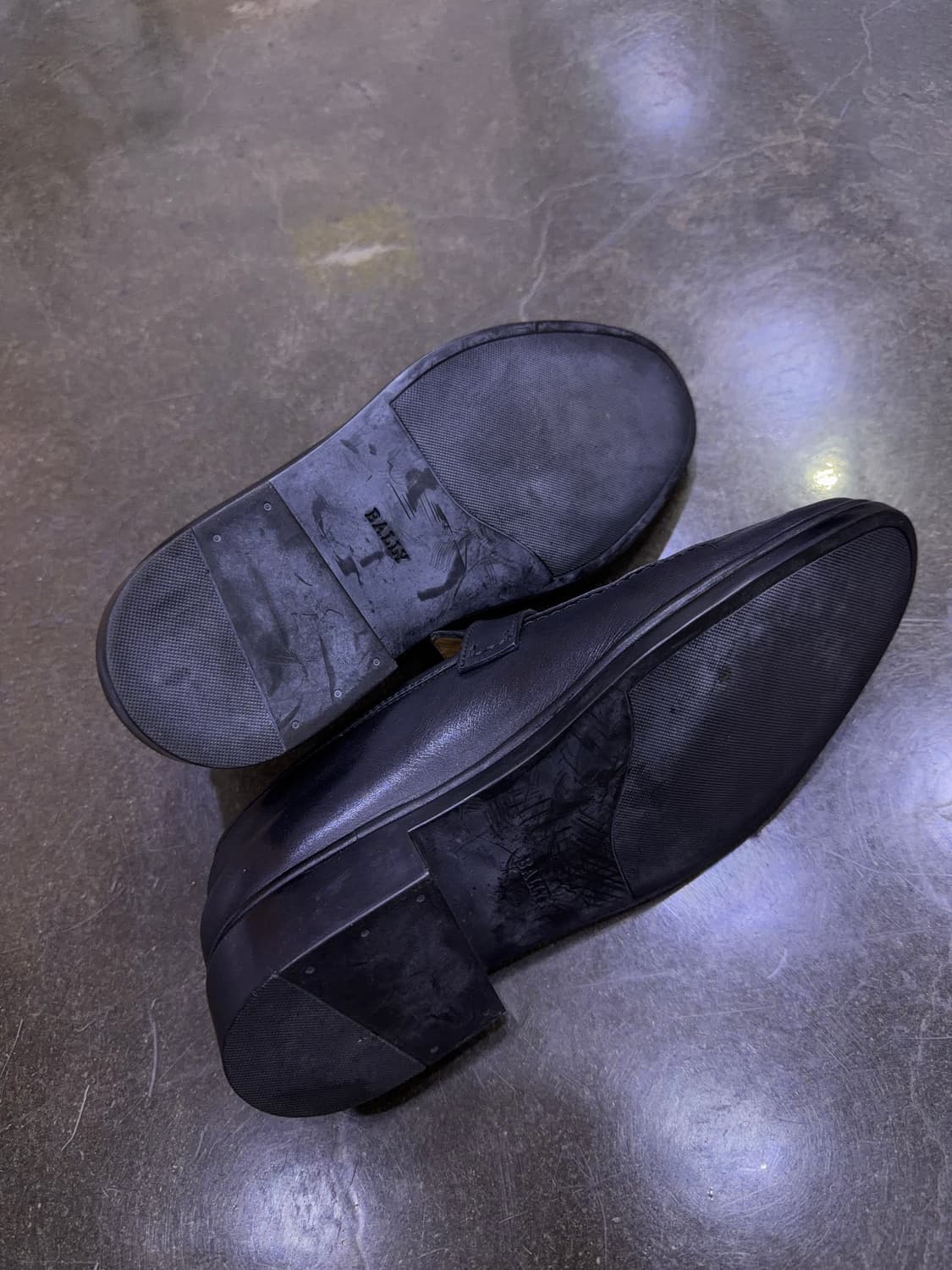 발리 B로고 클래식 로퍼 뉴 칼리 구두 슈즈 6.5 (255) 상품이미지8