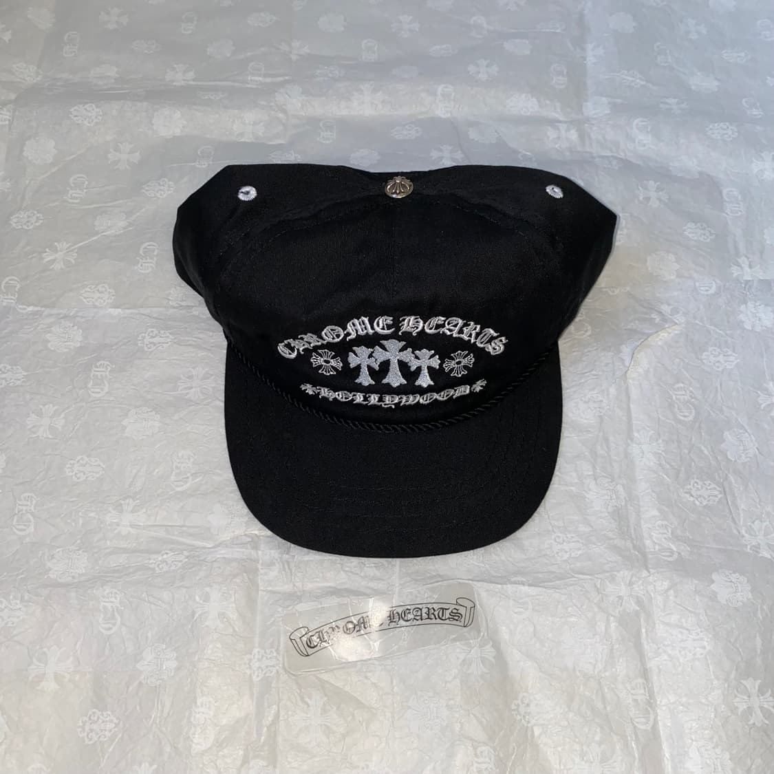 [Free] 크롬하츠 가스스테이션 모자 캡 블랙 상품이미지1