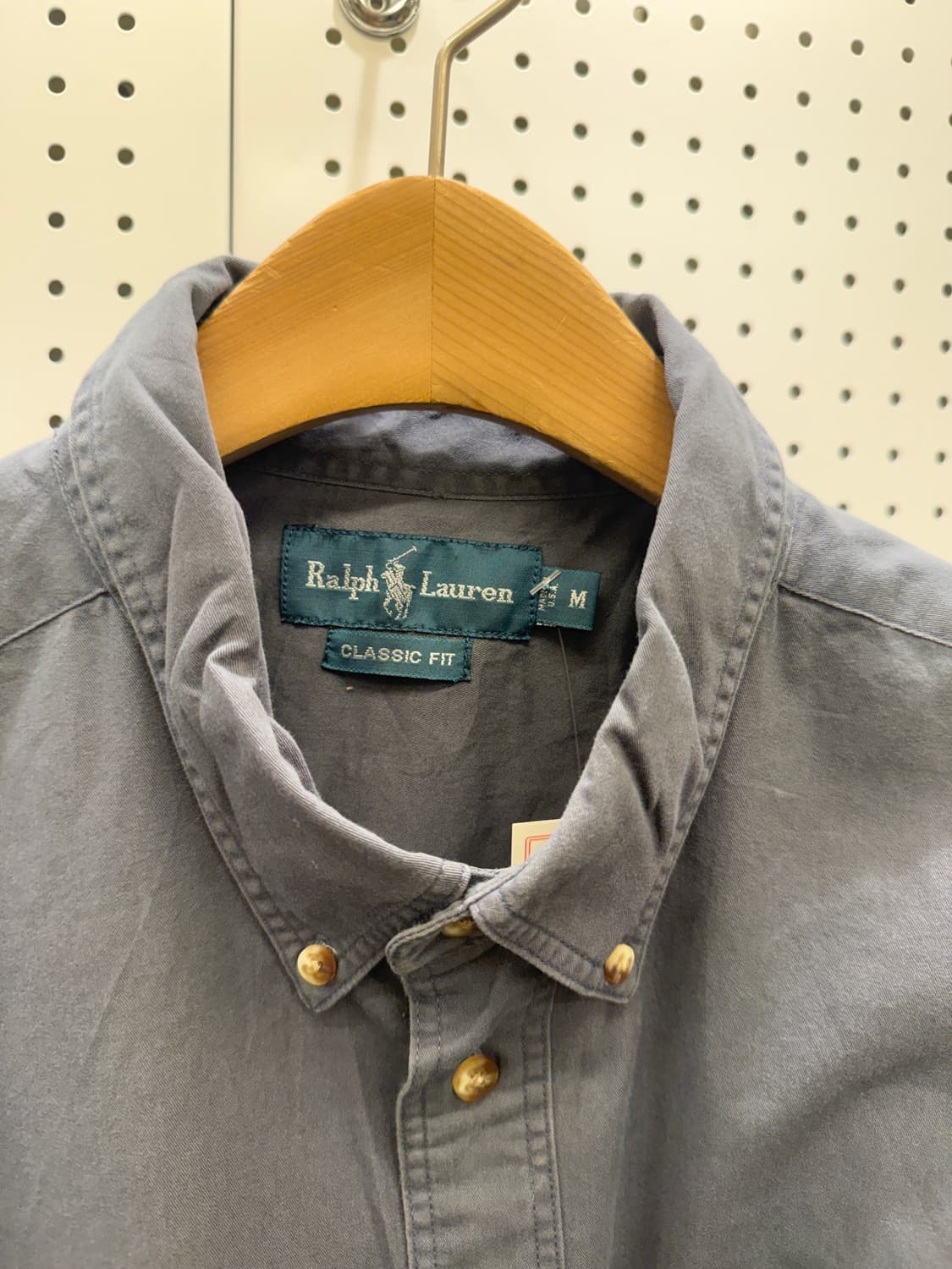 랄프로렌 원포켓 버튼다운 셔츠 U600 상품이미지4