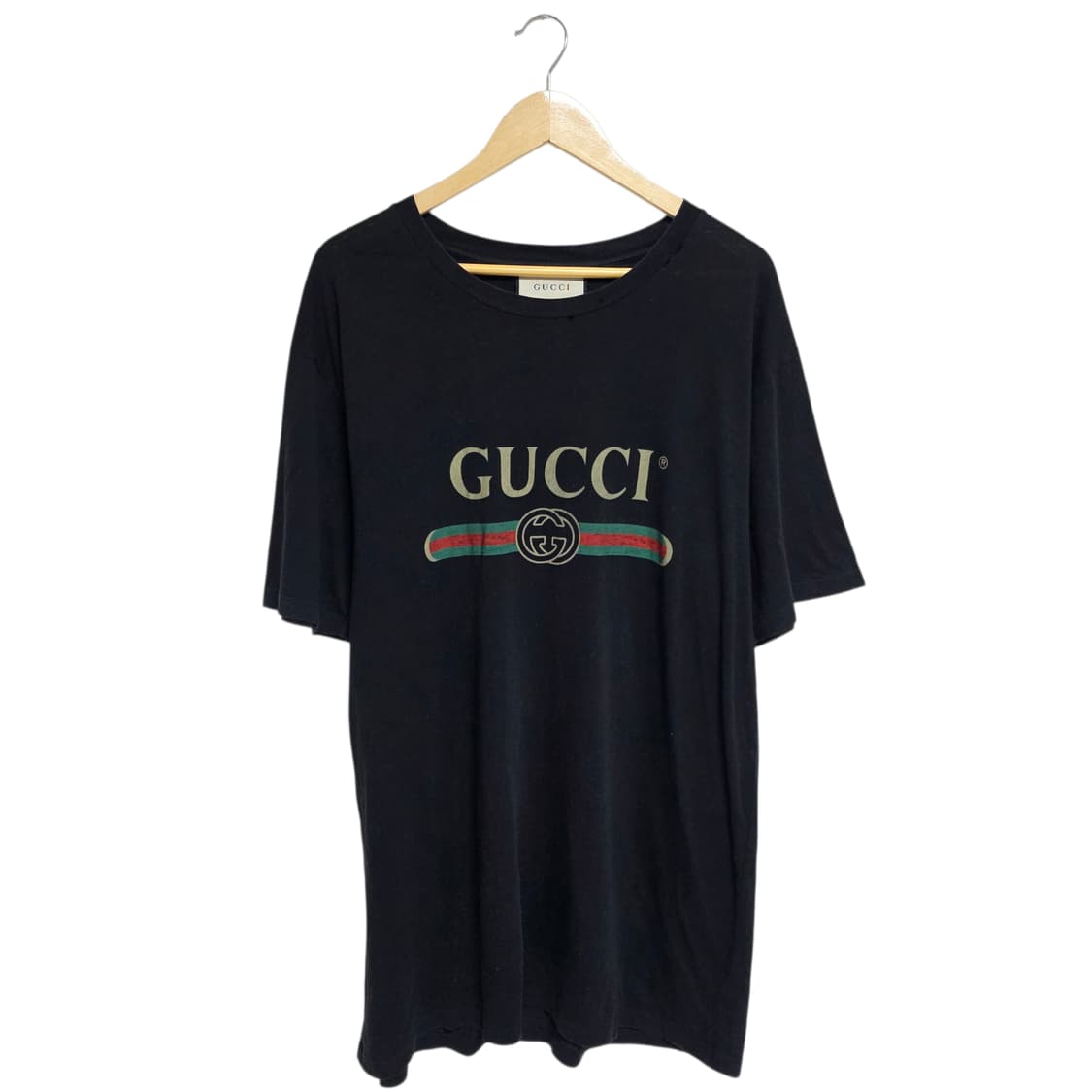 구찌 띠로고 플라워 빈티지 반팔 티셔츠 상품이미지1