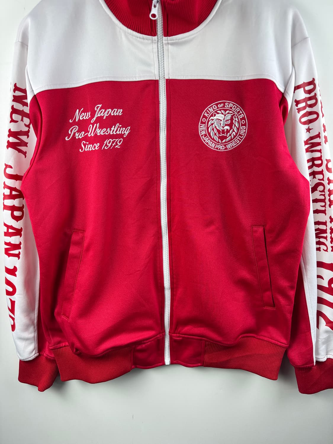 JPN 프로레슬링 흰빨 트랙져지1753 상품이미지4