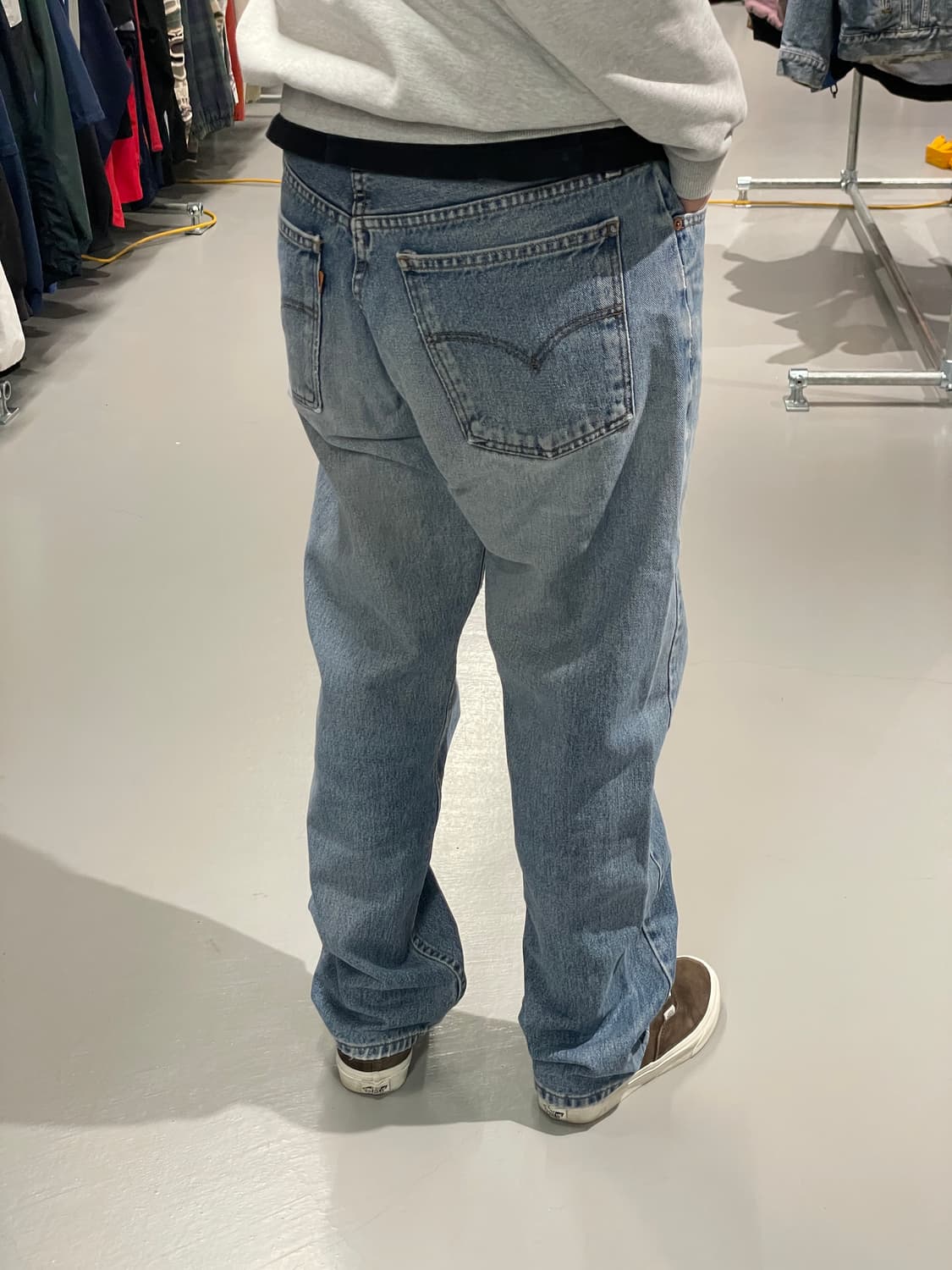 90’s 리바이스 오렌지탭 615 데님 팬츠 상품이미지3