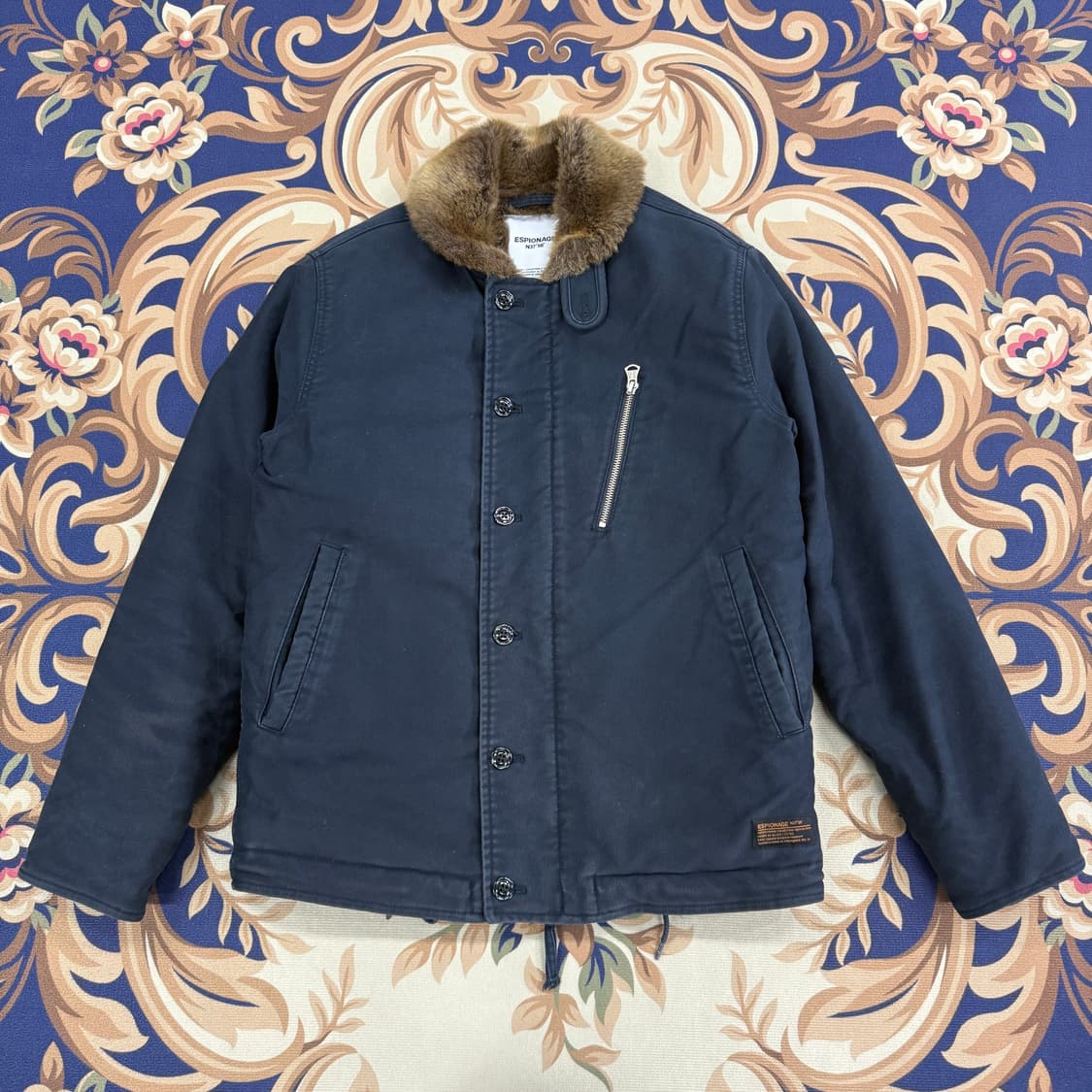 (L)에스피오나지 Espionage 덱 자켓(네이비) 상품이미지1