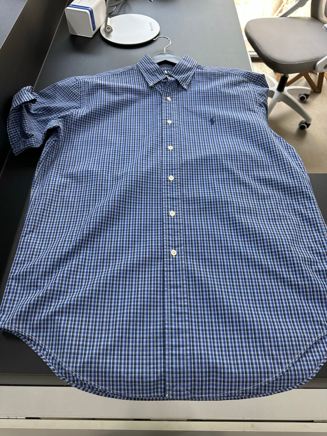 폴로랄프로렌 클래식핏 체크 반팔셔츠 상품이미지4