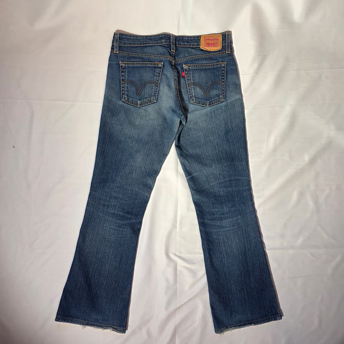 [28]00s 리바이스 518 슈퍼로우 부츠컷 데님팬츠 상품이미지6