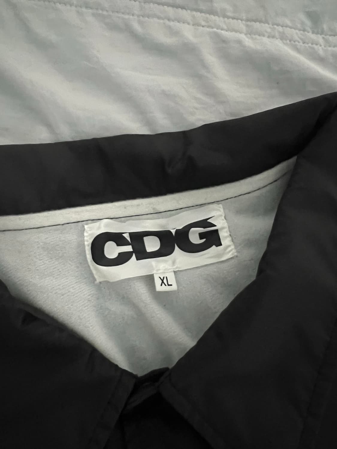 (XL) 꼼데가르송 cdg 코치 자켓 블랙 상품이미지4