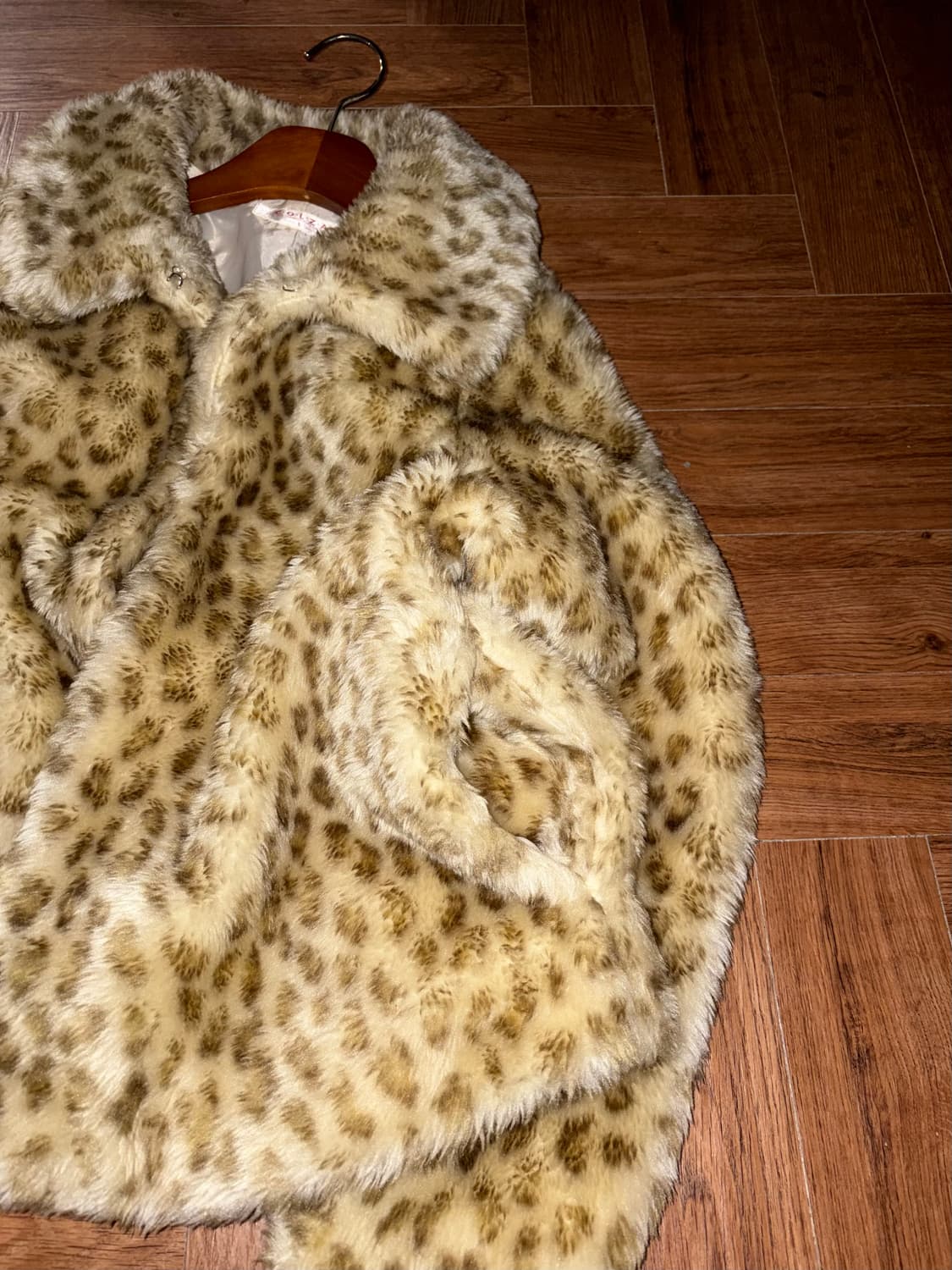 일본빈티지 레오파드 퍼자켓 상품이미지7