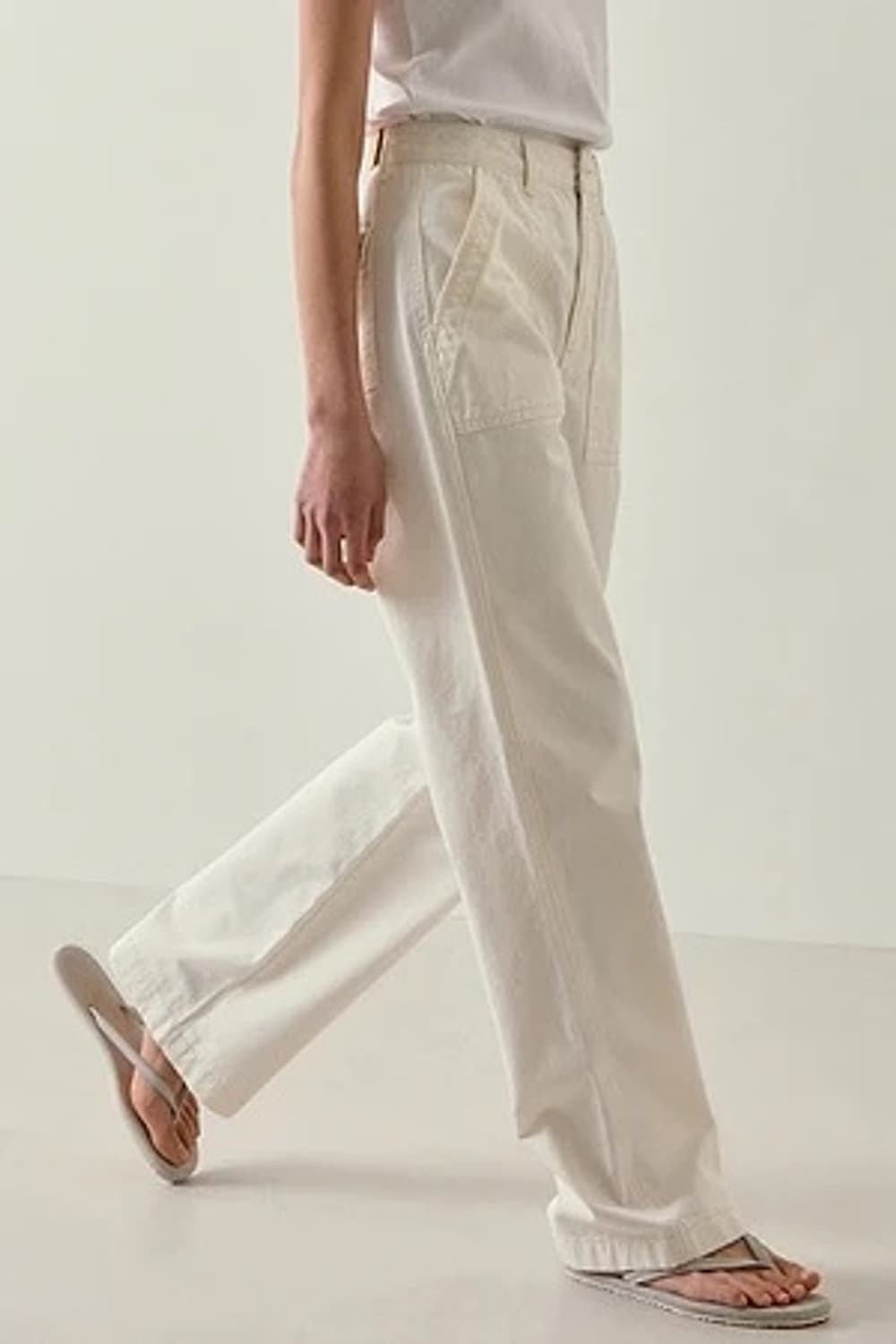 블랭크공삼 치노 에크루 치노 팬츠 상품이미지1