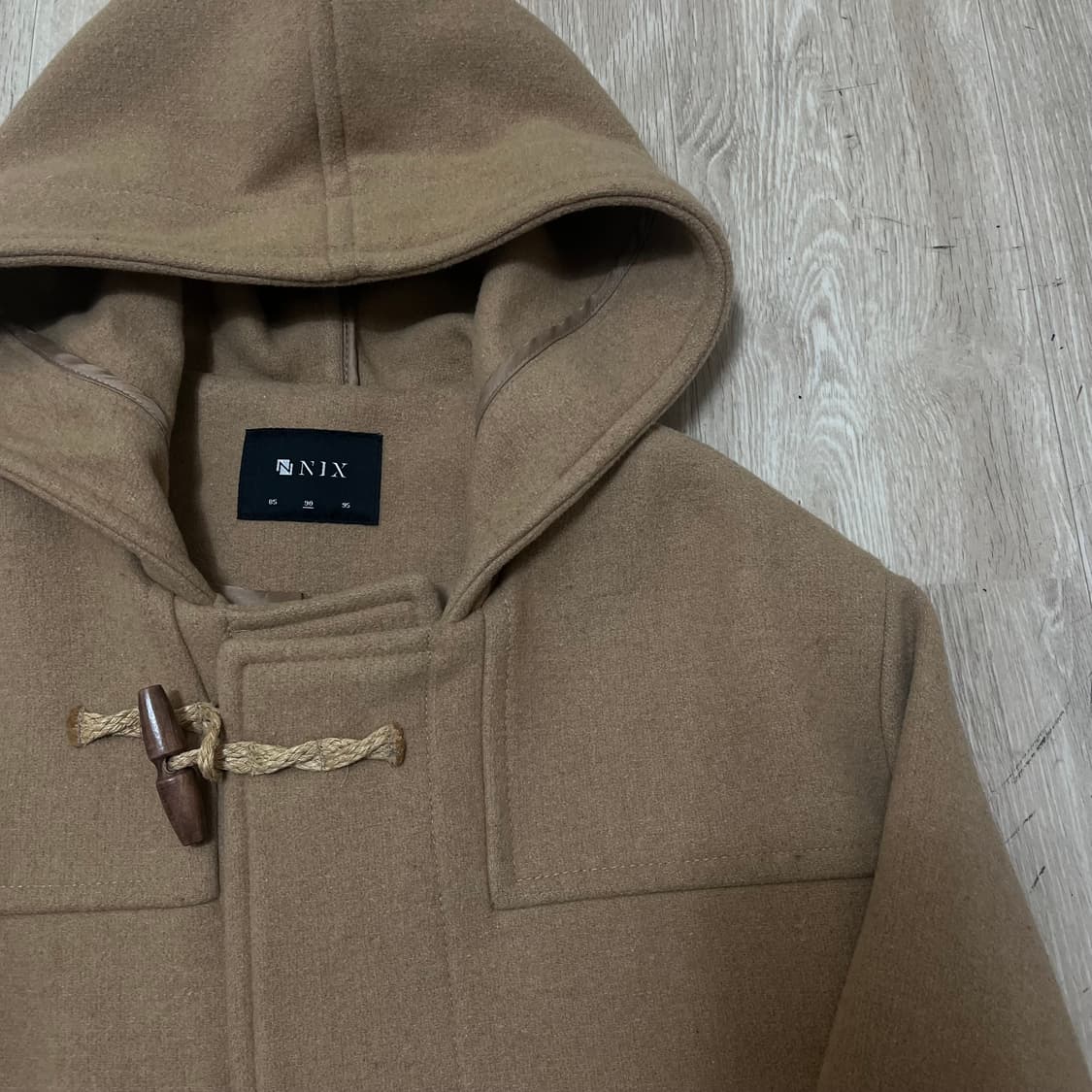 닉스 스탠다드 더플 후드 떡볶이코트 S(90) 상품이미지2