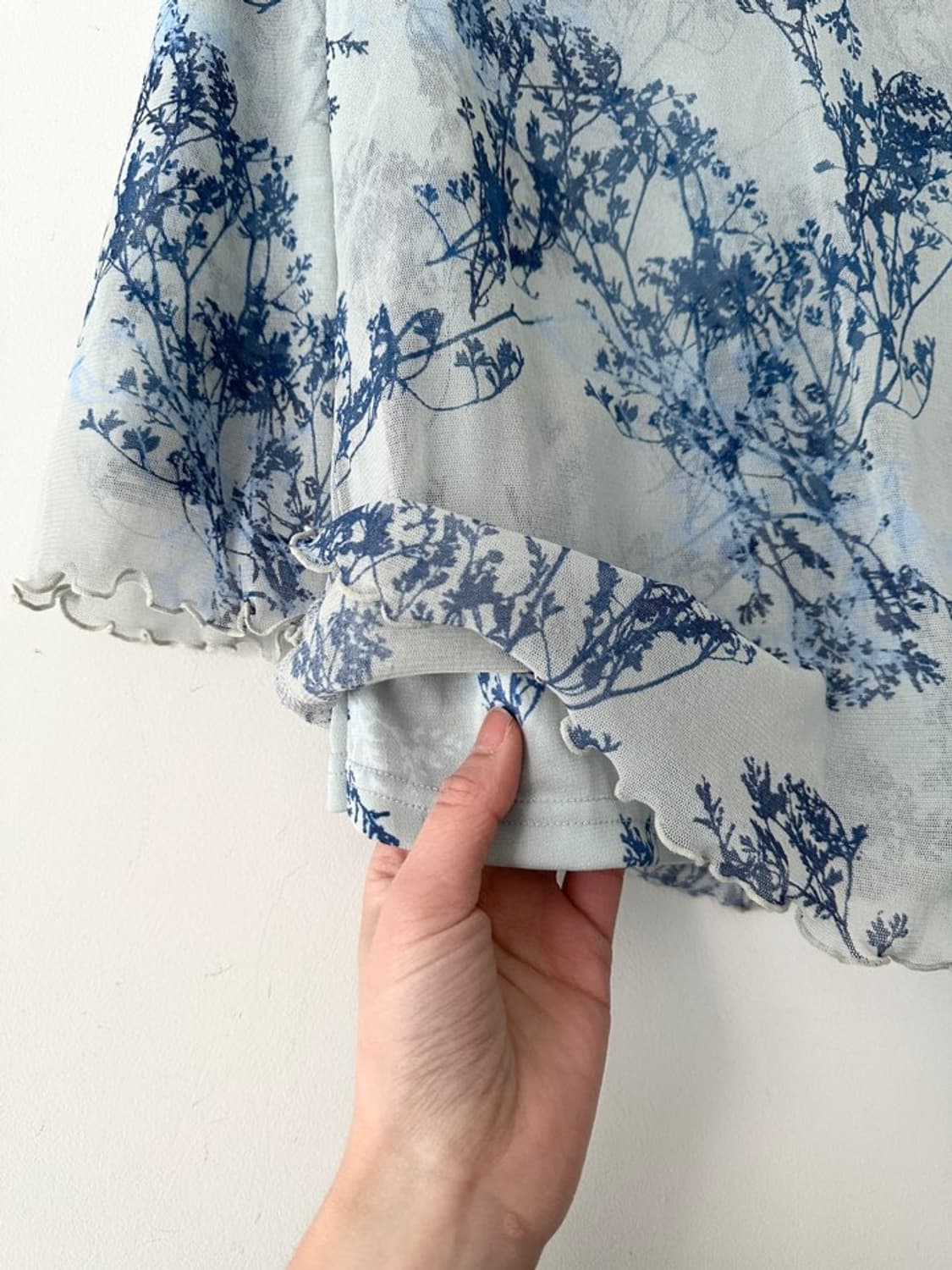 Double layer sheer twig sleeveless  상품이미지5