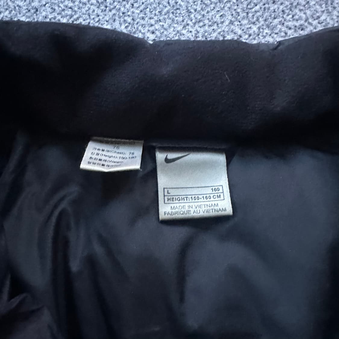나이키 블랙 패딩 상품이미지4