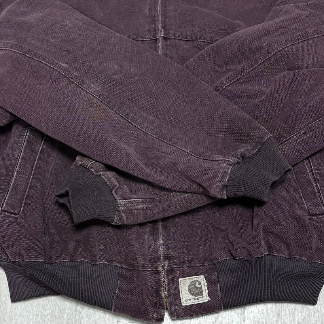 90s 칼하트 J14 BRG 산타페 자켓 상품이미지4