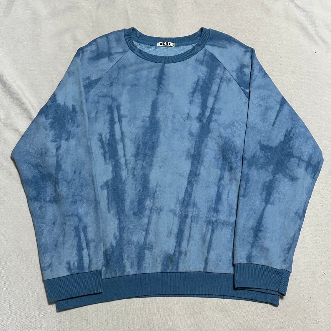 XS 아크네 스튜디오 블루 타이다이 맨투맨 상품이미지2