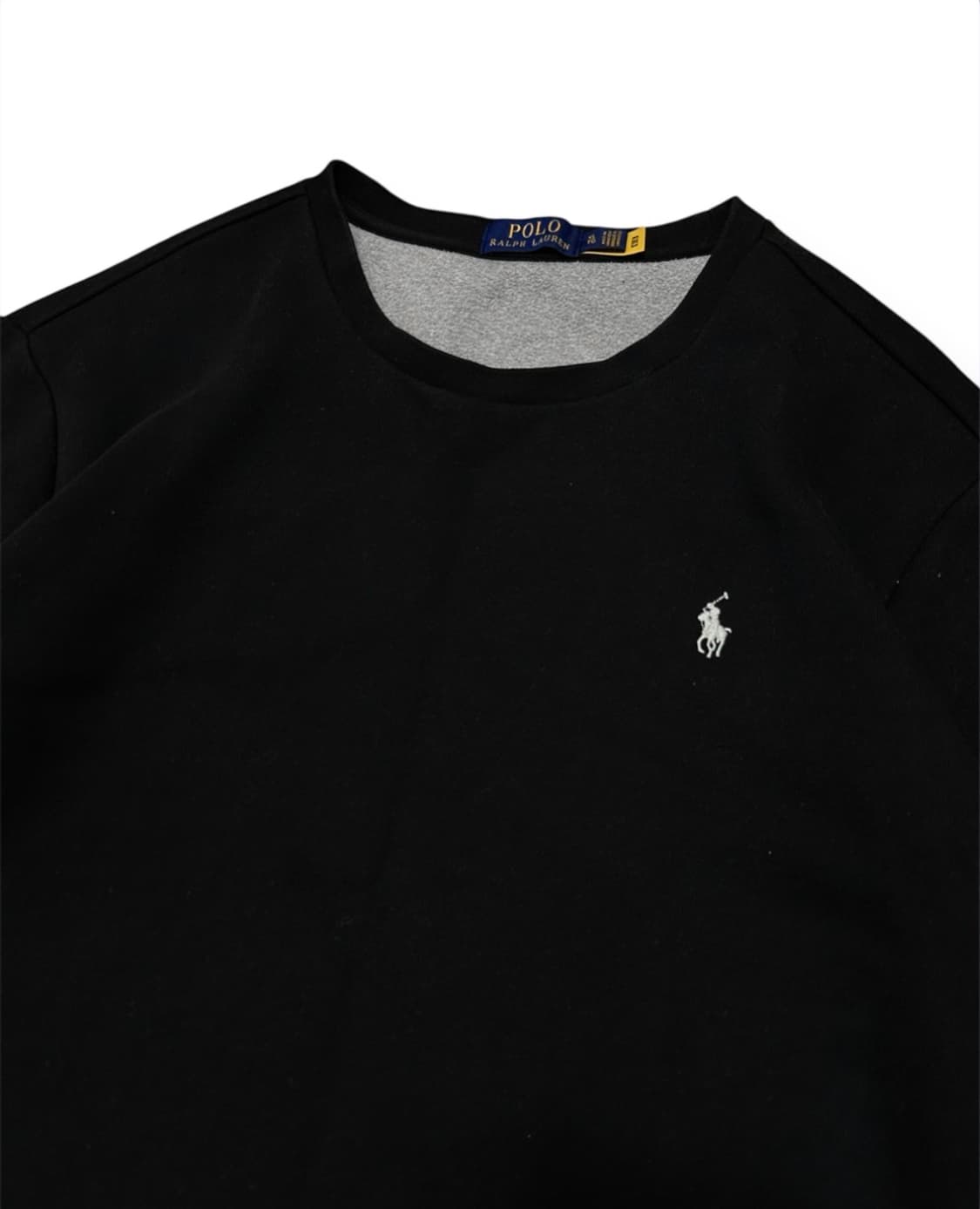 폴로 랄프로렌 신형 qr택 블랙 맨투맨 상품이미지4