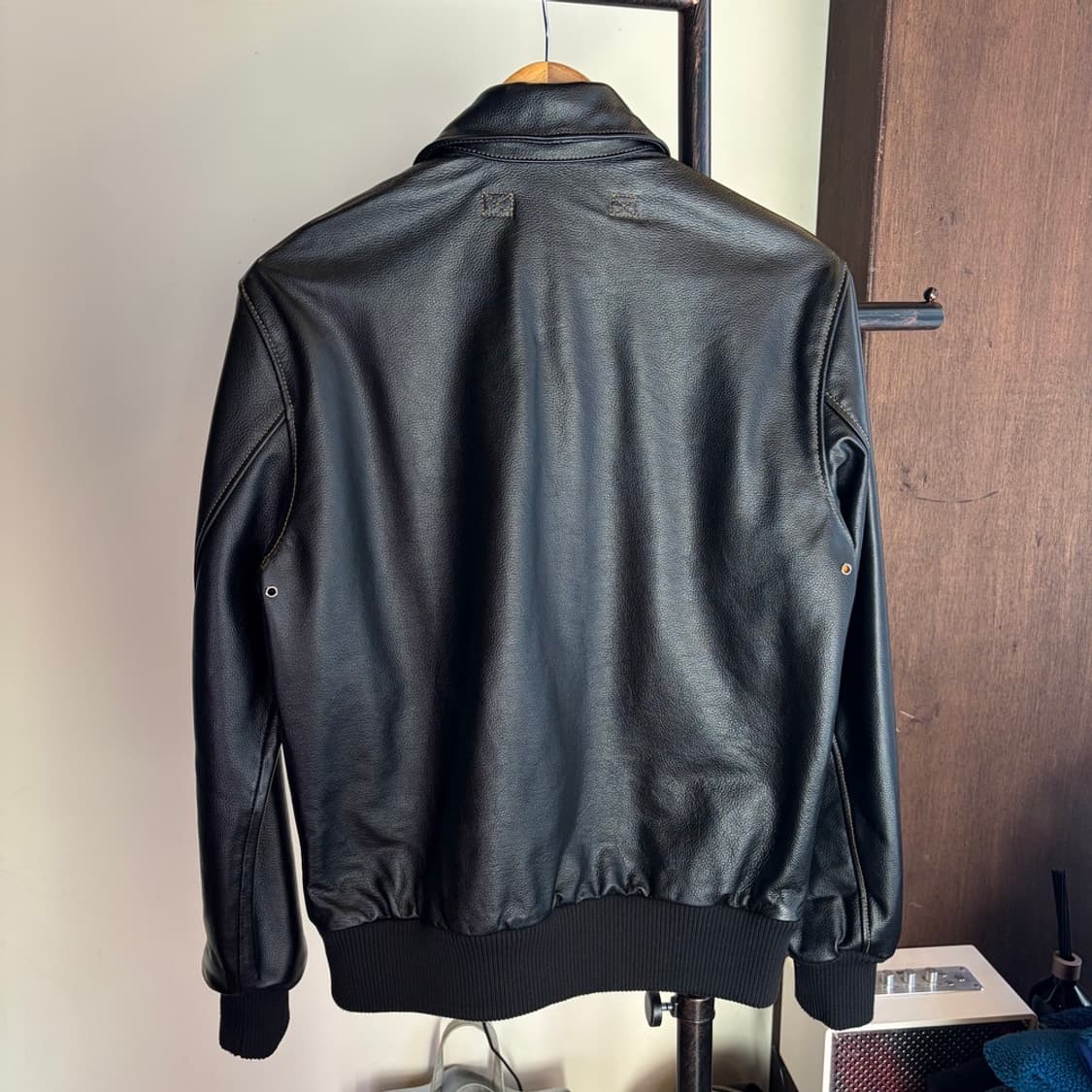 15316 - WILLIS & GEIGRE TYPE A-2 레더 자켓 상품이미지8