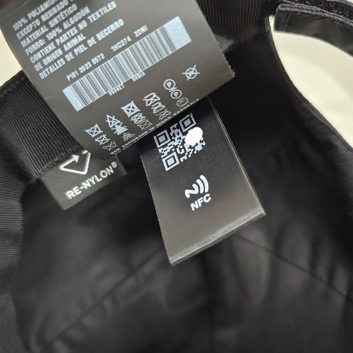 프라다 리나일론 볼캡 모자 s사이즈 판매 상품이미지9