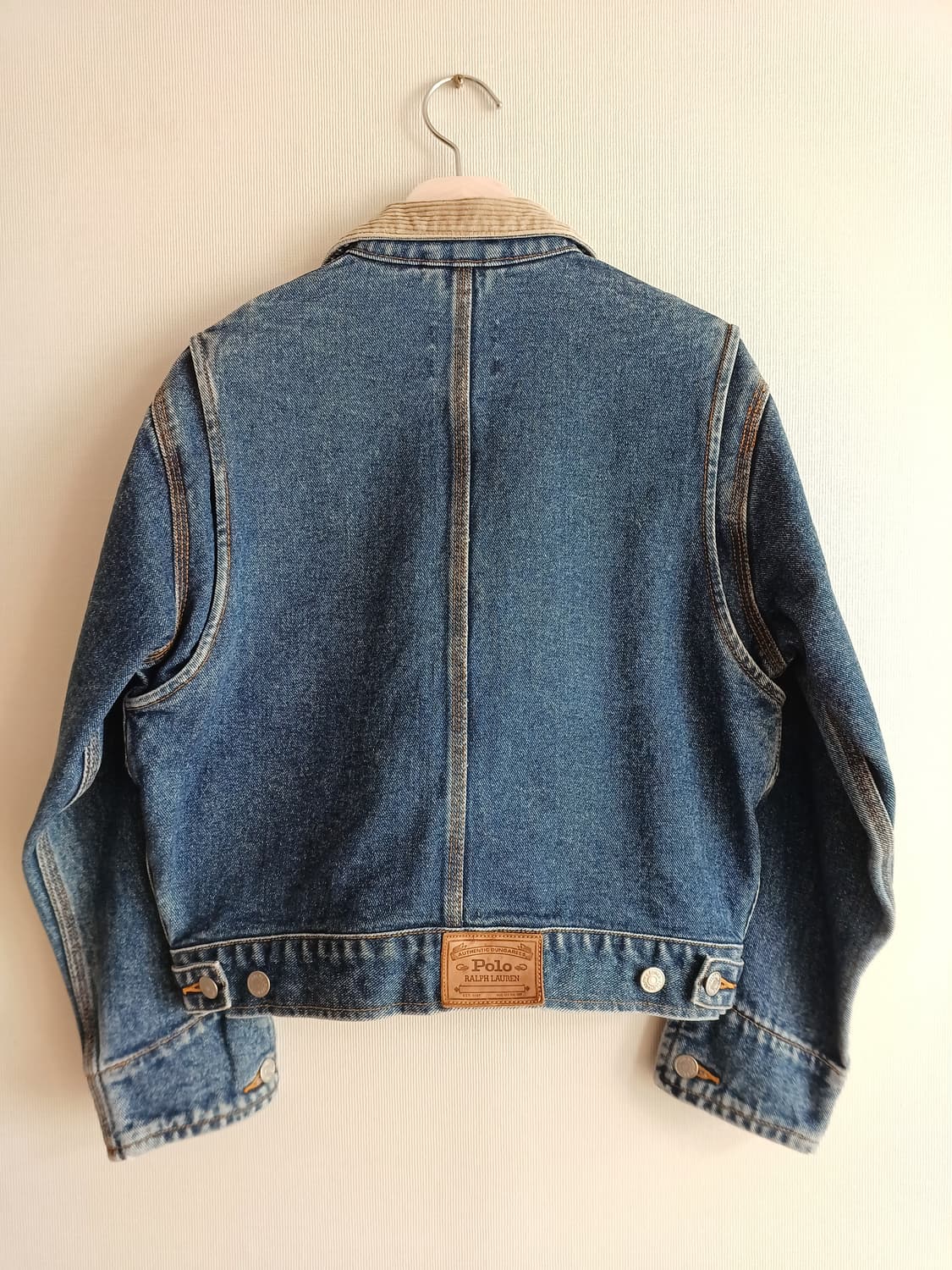 폴로 랄프로렌 여성 던가리 데님자켓 polo 크롭 청자켓 상품이미지9