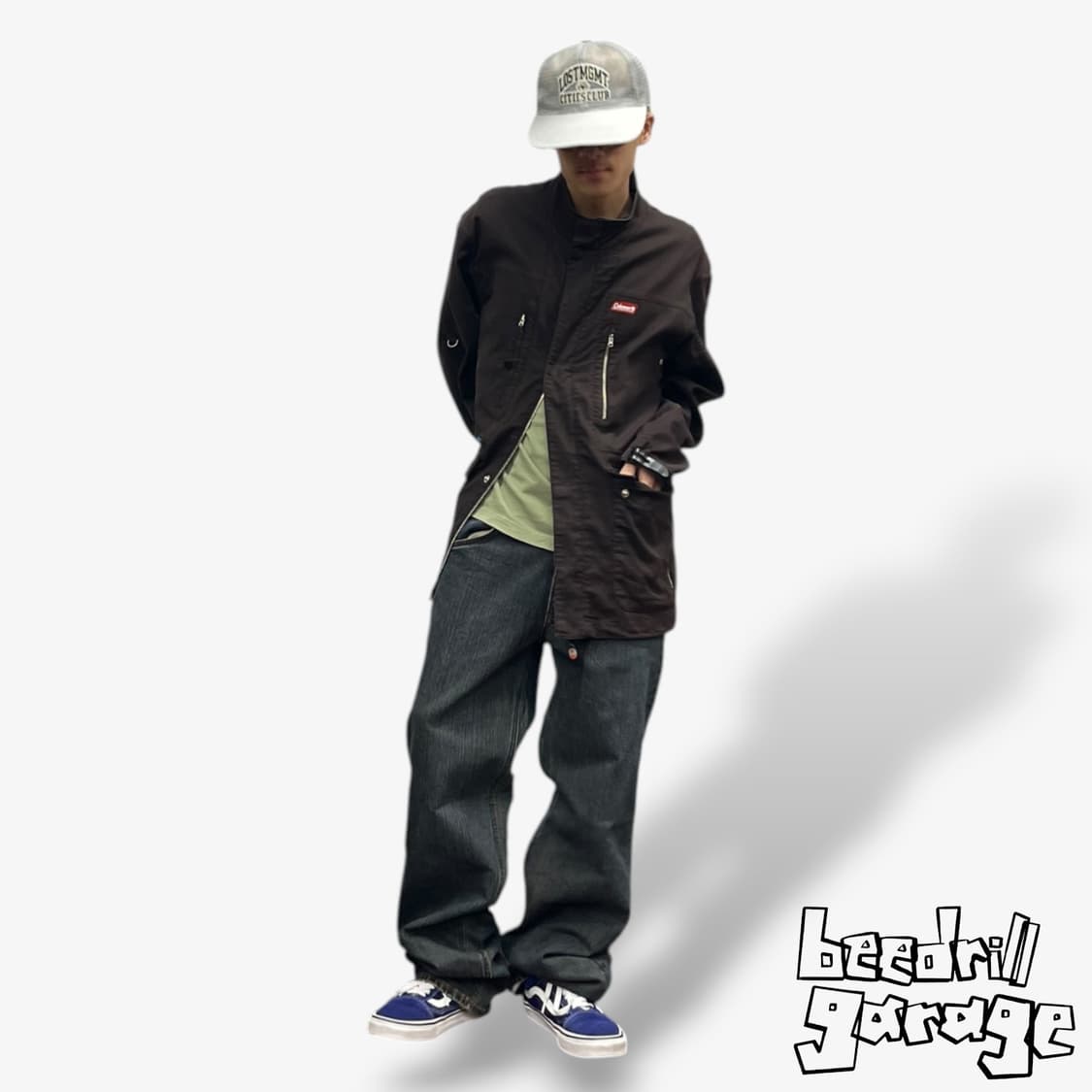 리바이스 립케이지 스트레이트 흑청 데님 상품이미지1