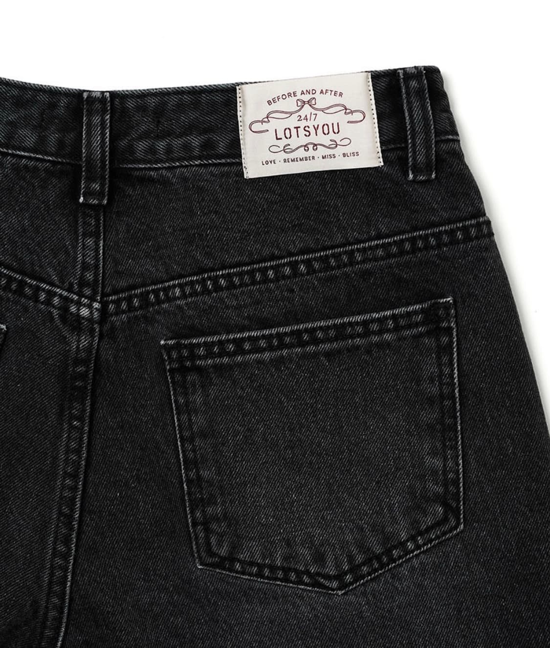 [ 택달린 새상품 ] 라츠유 트윙클 데님 팬츠 상품이미지2