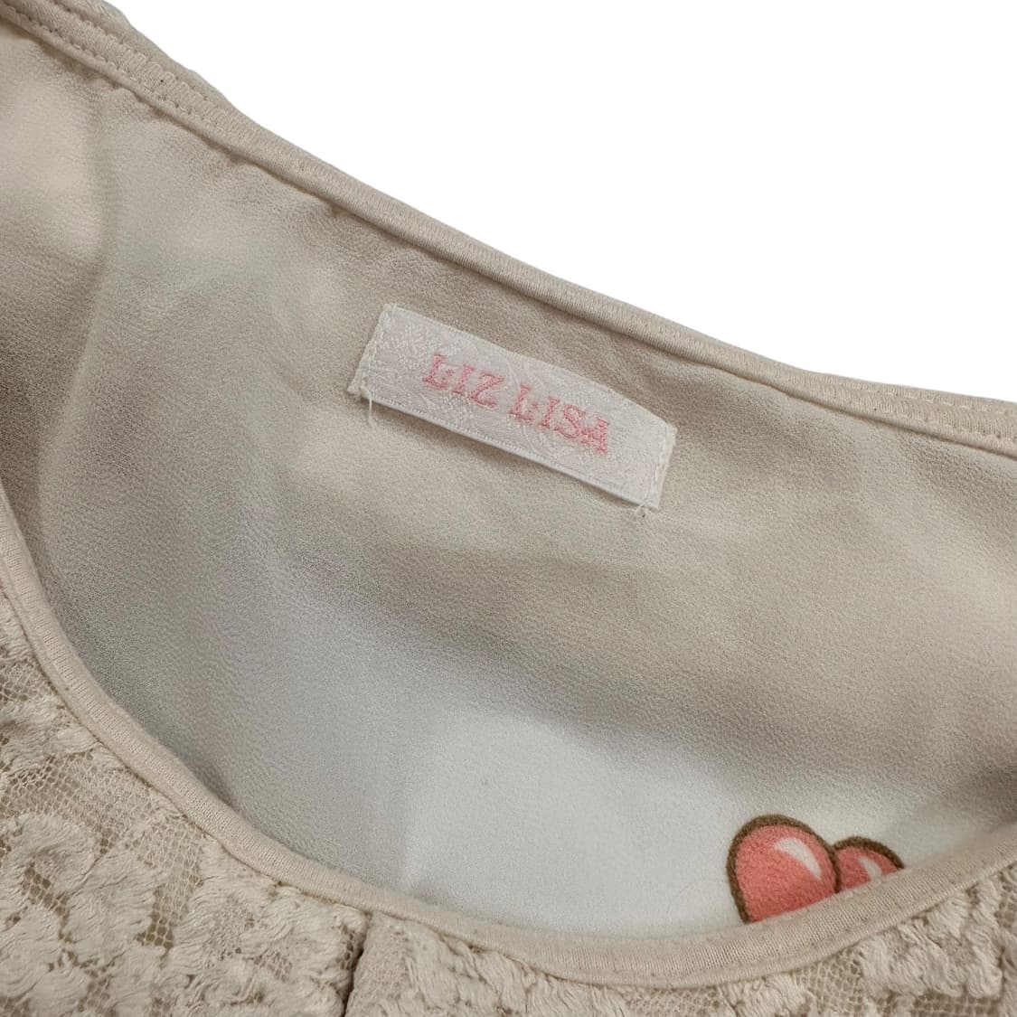 Liz Lisa, Baby Detail Ivory Blouse 상품이미지5