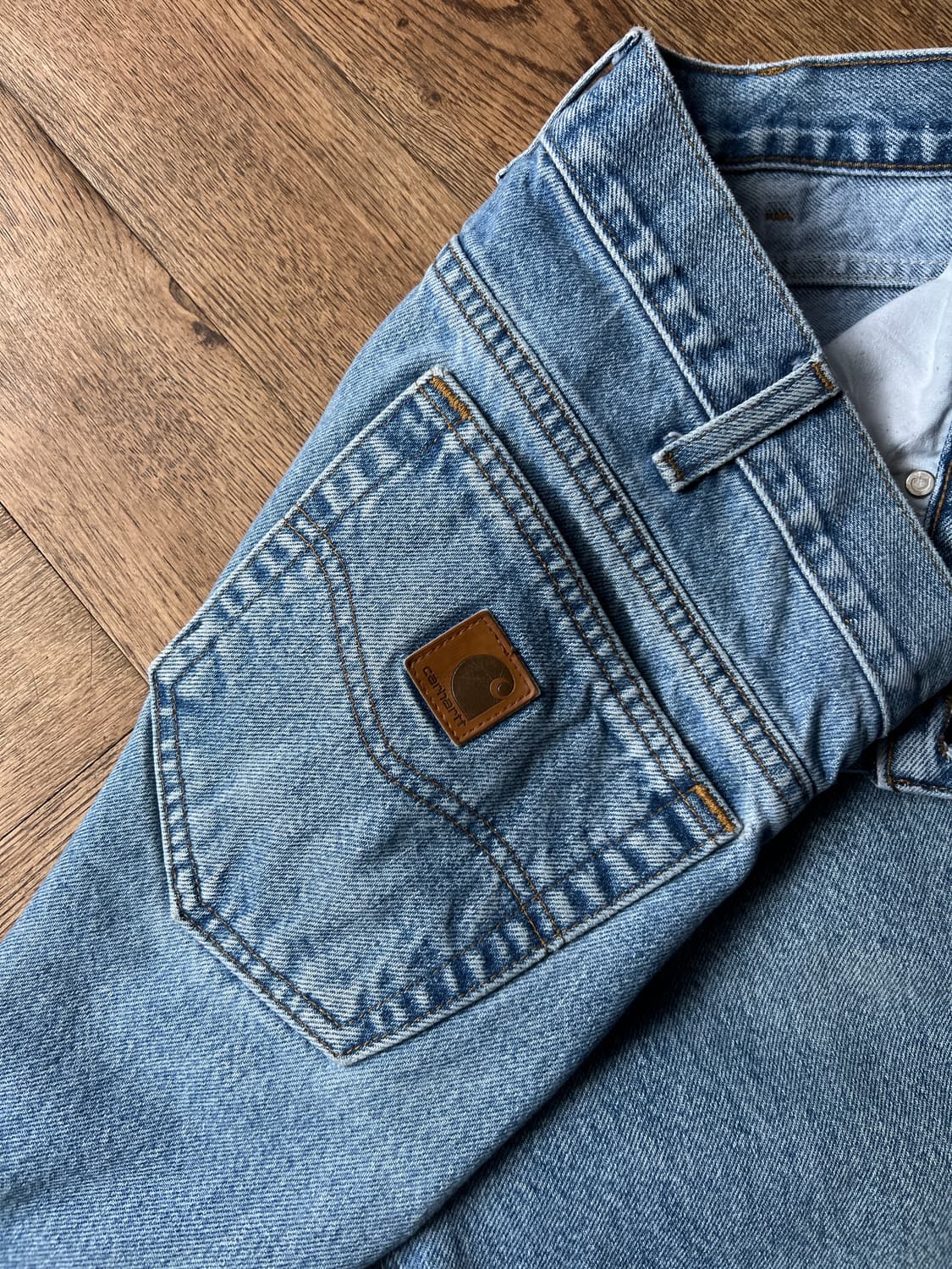 [35]칼하트 USA 빈티지 워싱 워크 데님 팬츠 상품이미지5