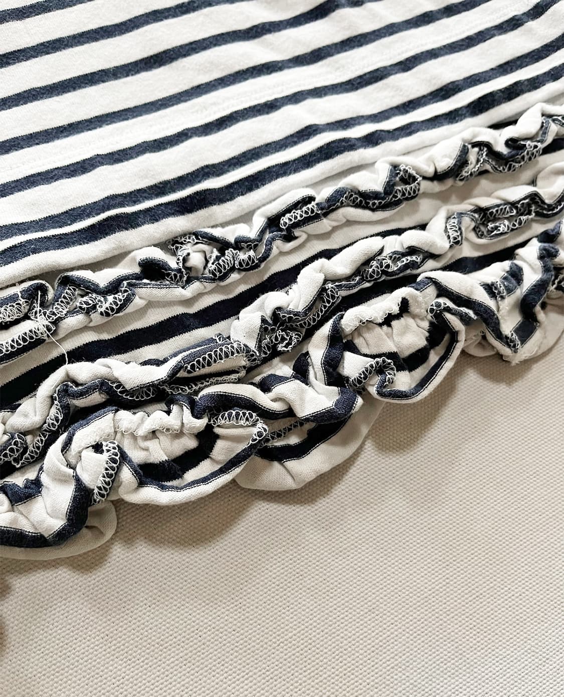 COMME DES GARCONS stripe ruffle top 상품이미지7